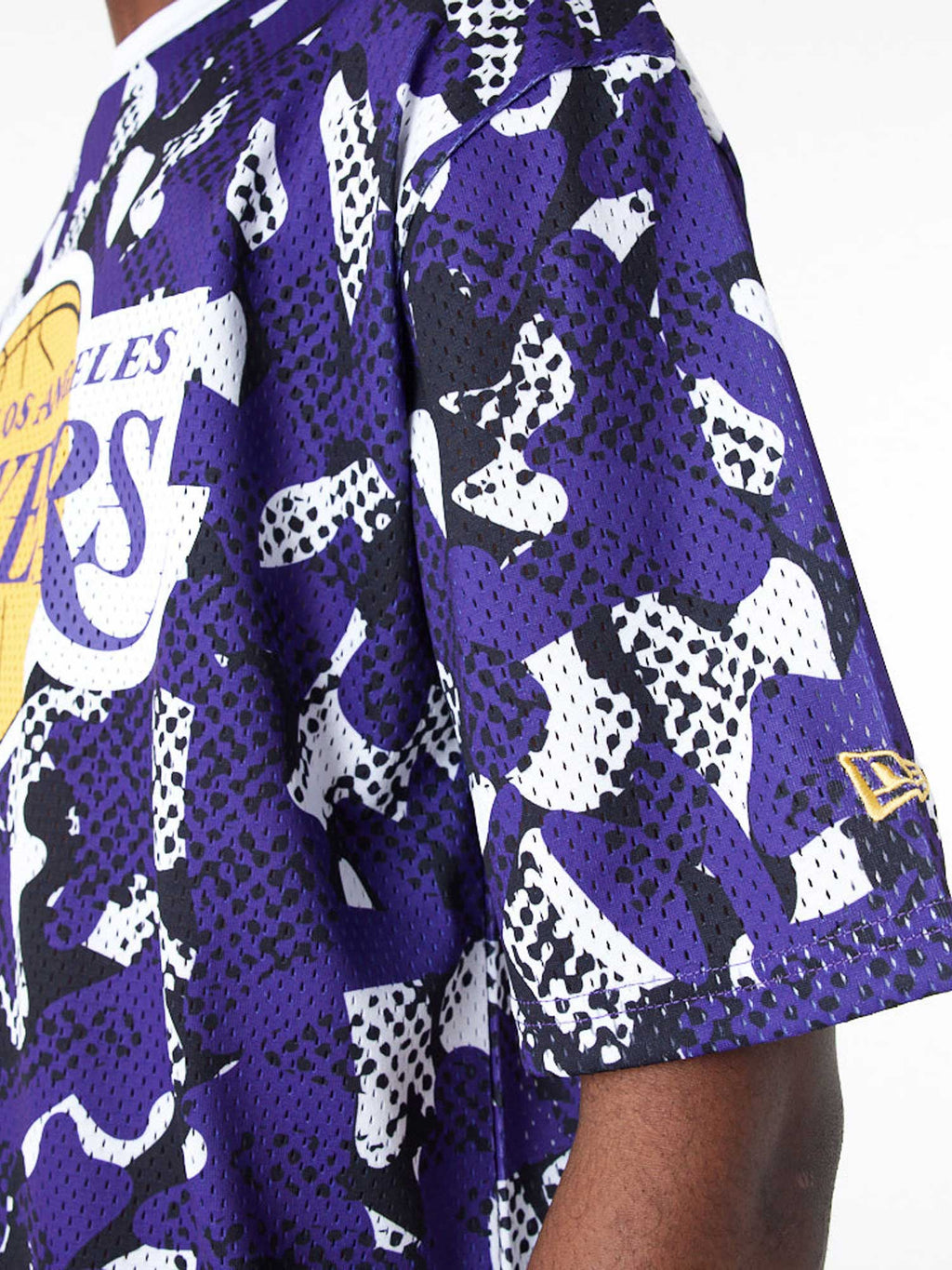 NEW ERA Тениска NBA TEAM AOP MESH OS TEE LOSLAK