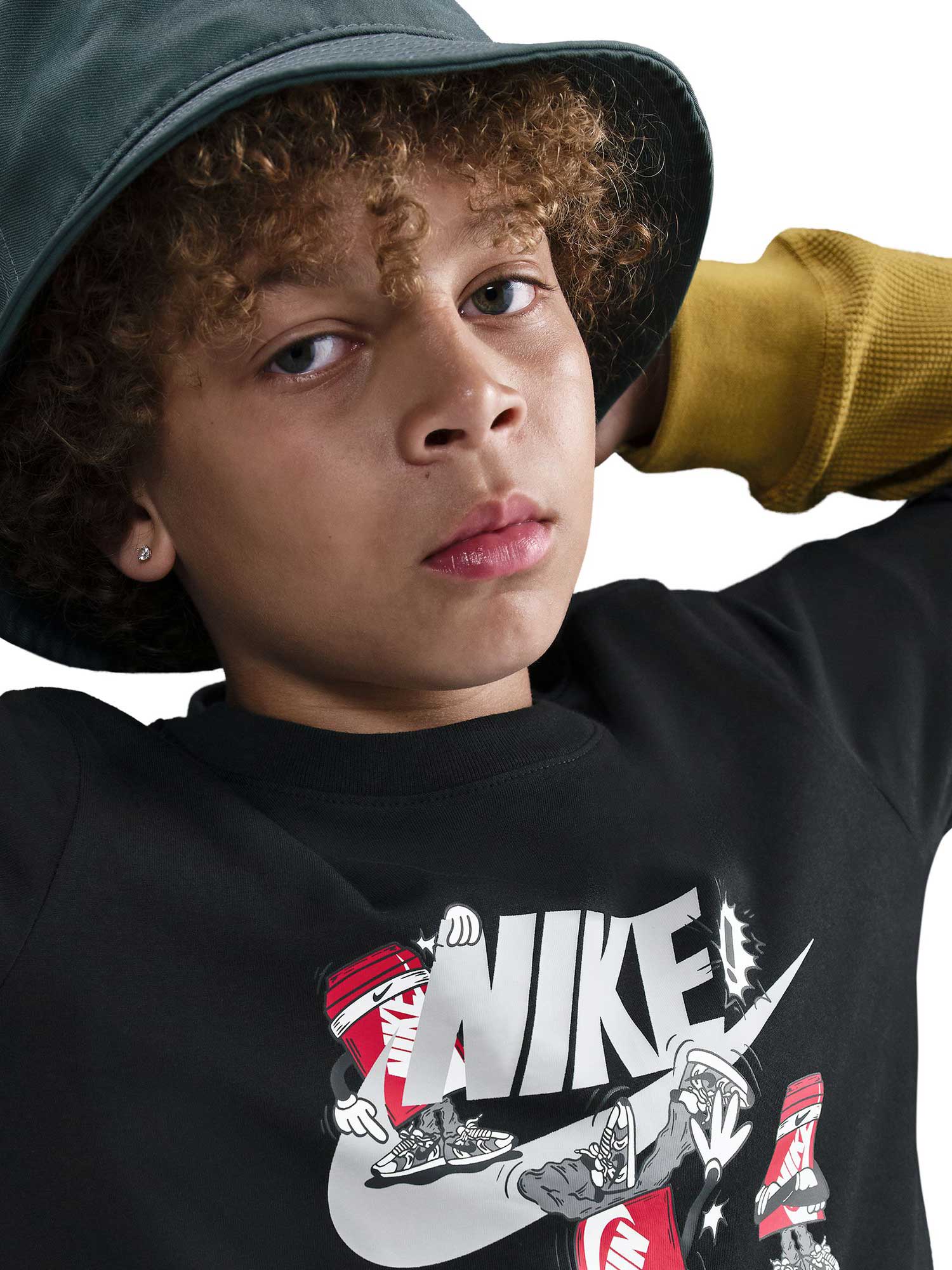 NIKE Тениска K NSW TEE BOXY BREAK DANCE