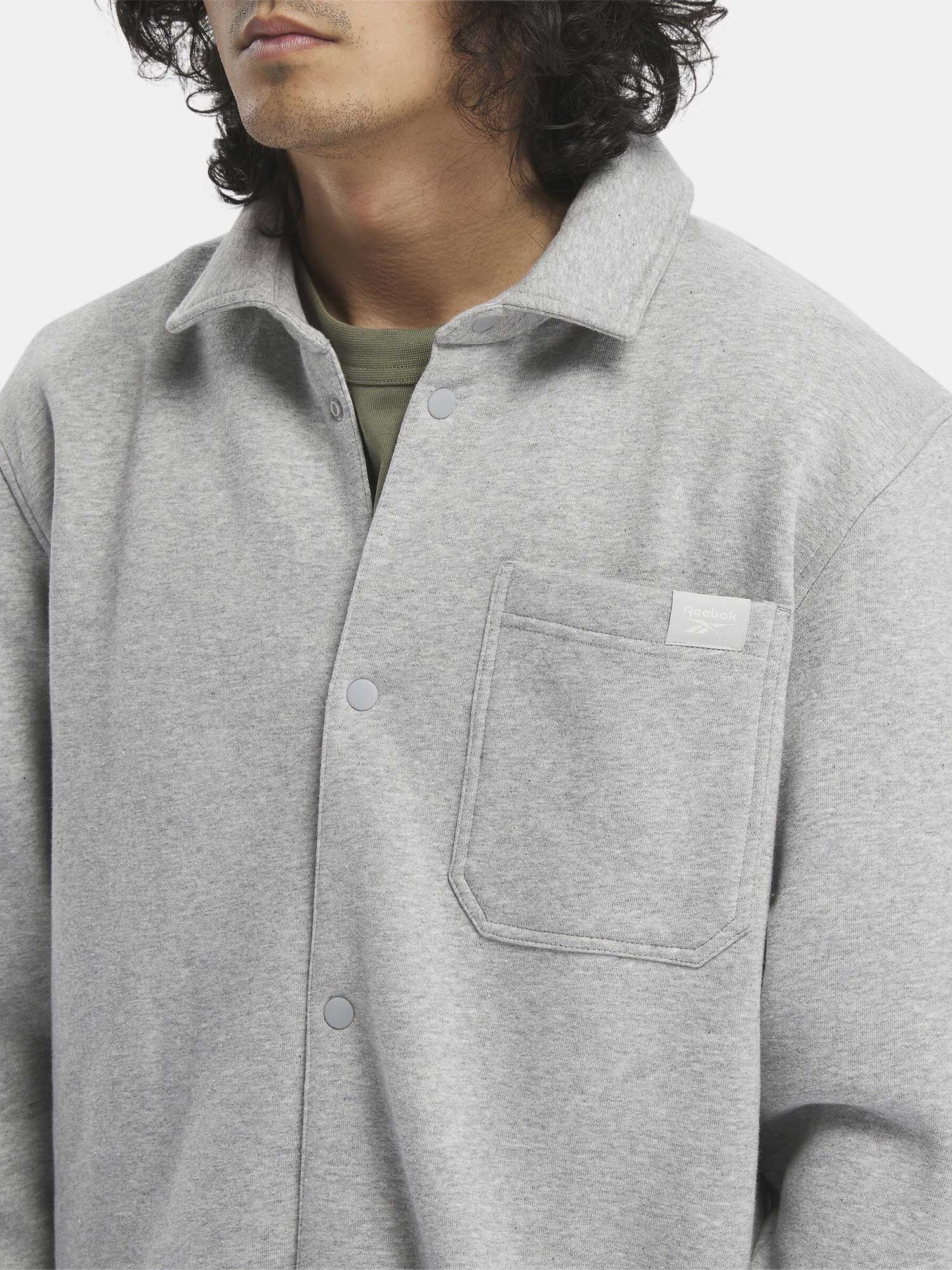 REEBOK Риза CL WDE FLC OVERSHIRT