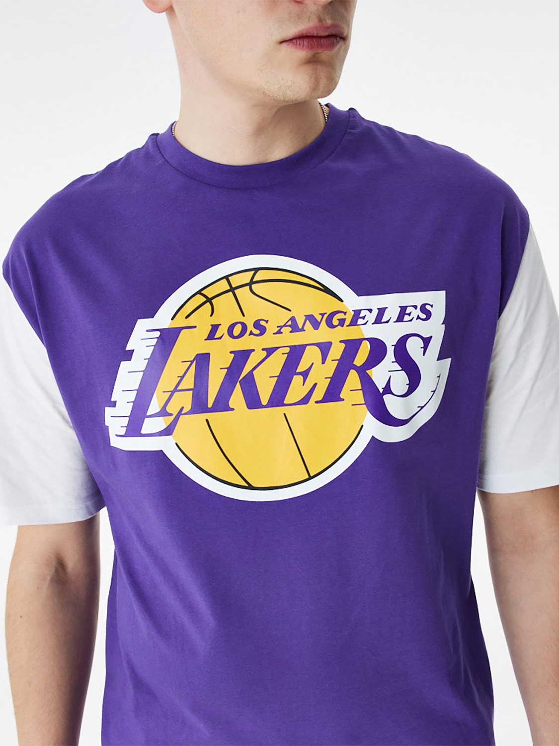 NEW ERA Тениска NBA COLOR INSERT OS TEE LOSLAK