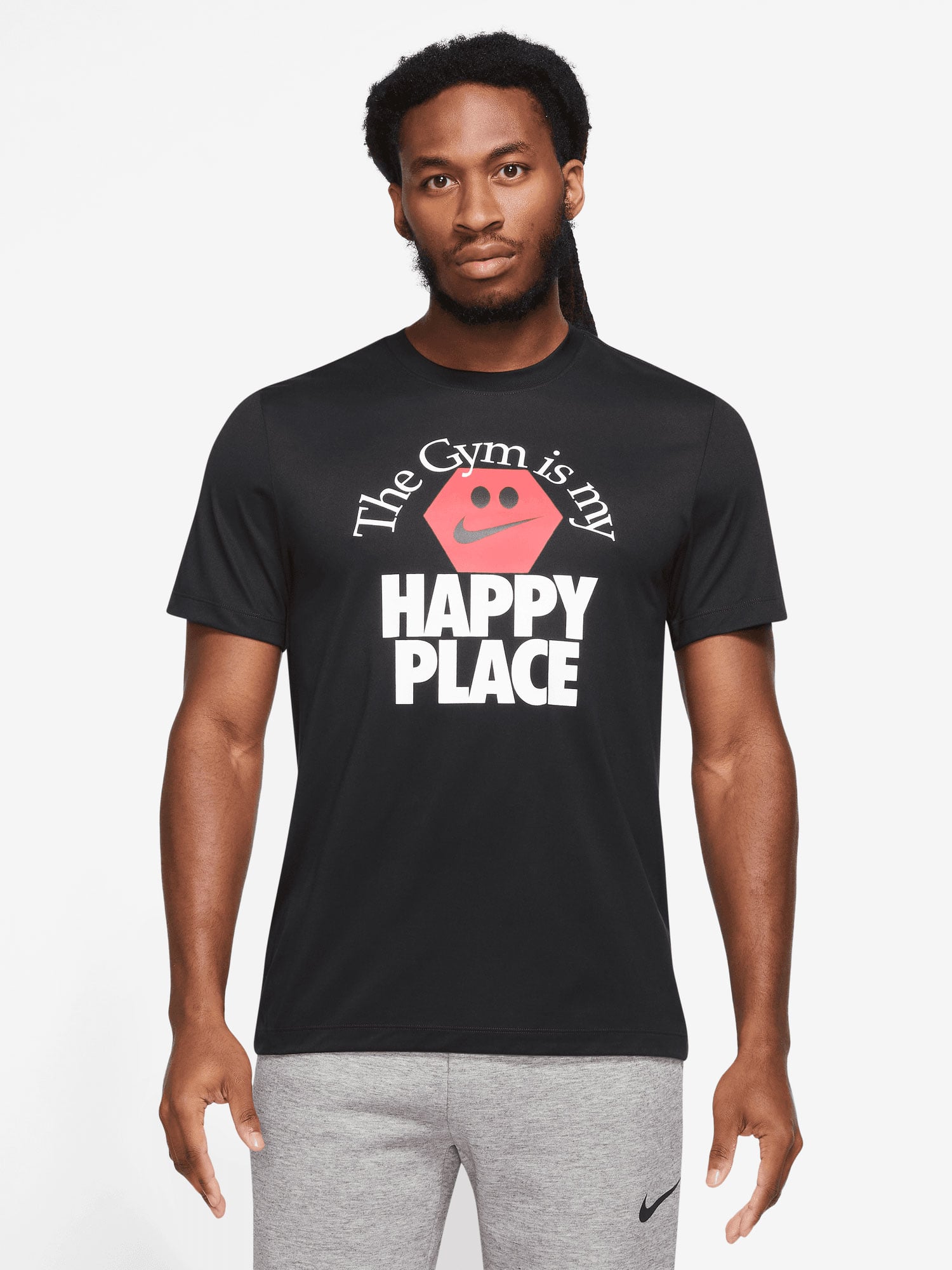 NIKE Тениска M NK DF RLGD HAPPY PLACE