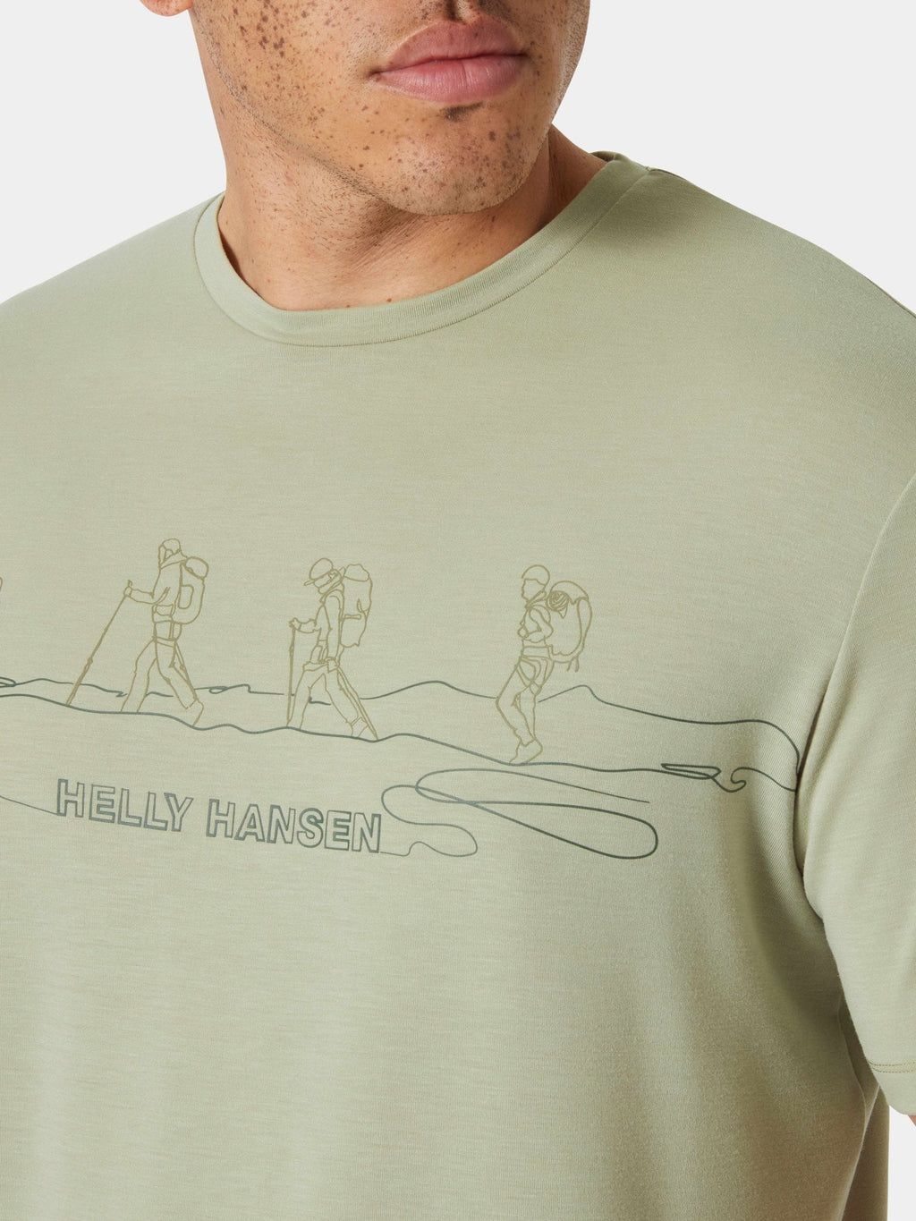 HELLY HANSEN Тениска SKOG GRAPHIC T-SHIRT