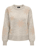 ONLY Пуловер ONLROSIE LS O-NECK GLITTER KNT
