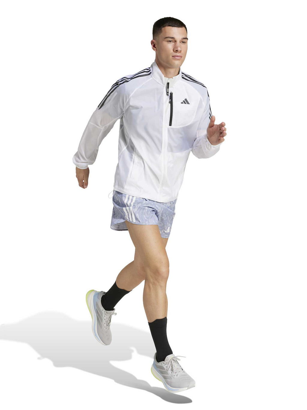 ADIDAS PERFORMANCE Къси панталони Own the Run 3-Stripes Shorts