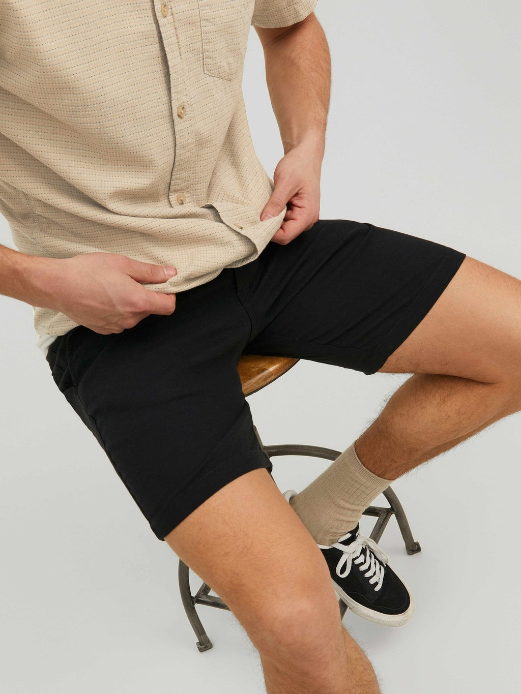 JACK & JONES Къси панталони JPSTDAVE BREEZE SHORTS SRT