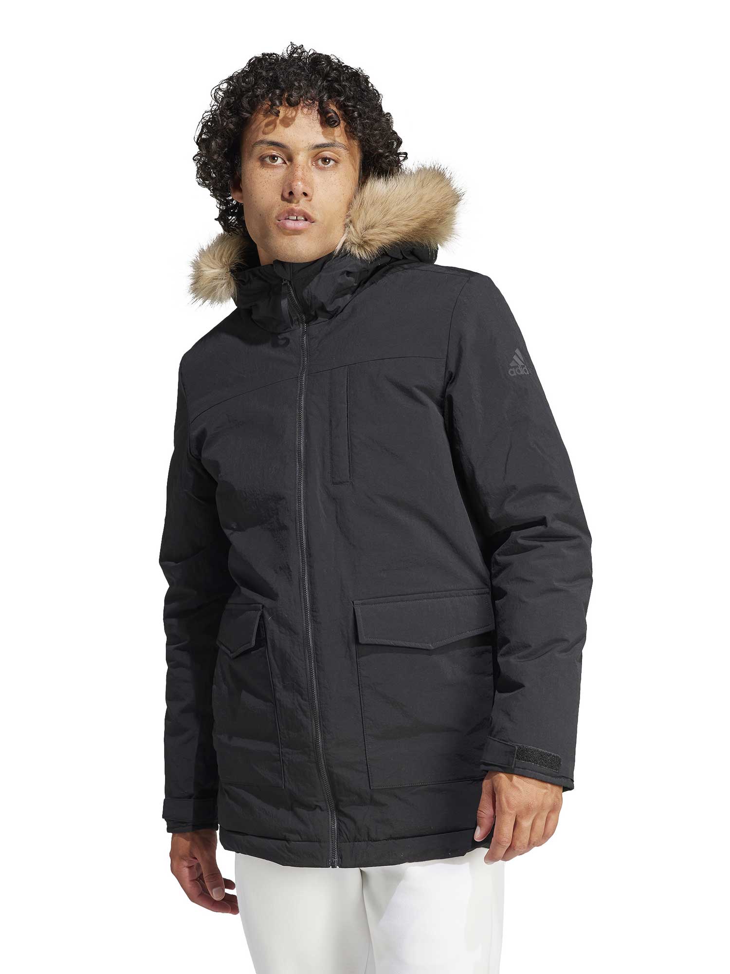 ADIDAS SPORTSWEAR Яке Hooded Fur Parka