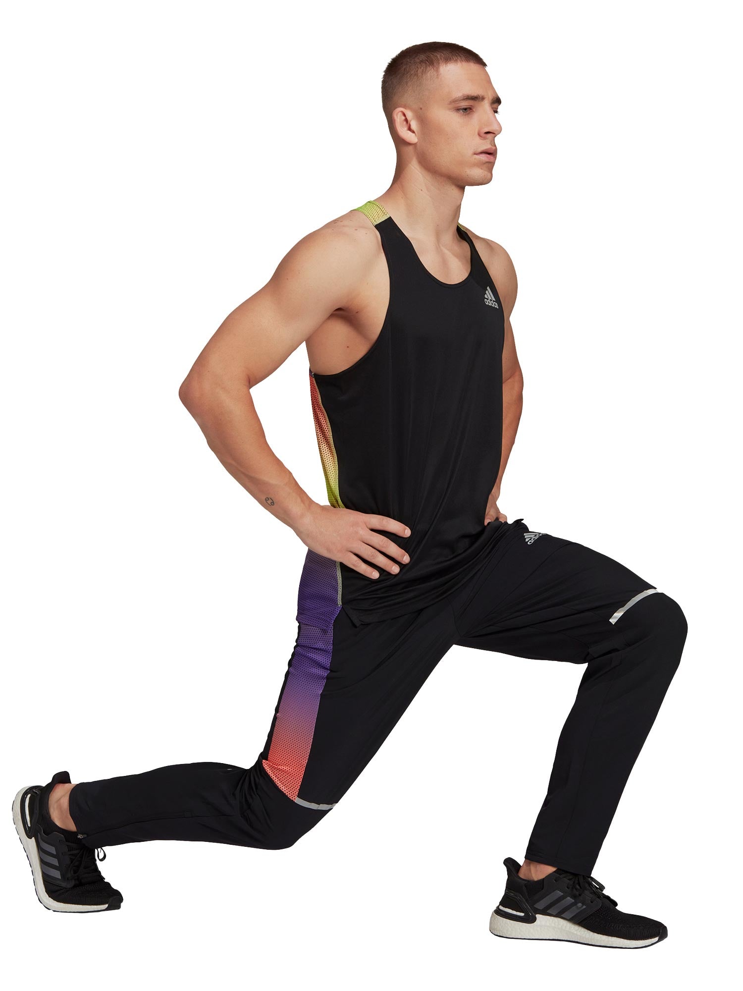 ADIDAS PERFORMANCE Спортно долнище Own The Run Colourblock