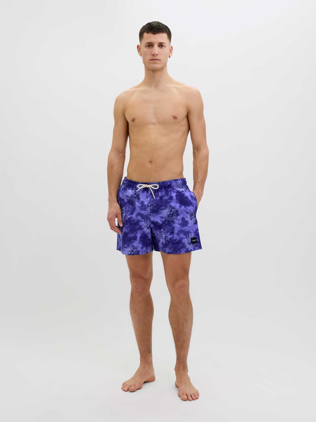JACK & JONES Плувни шорти JPSTMAUI JJSWIM MATURE AOP AKM SN