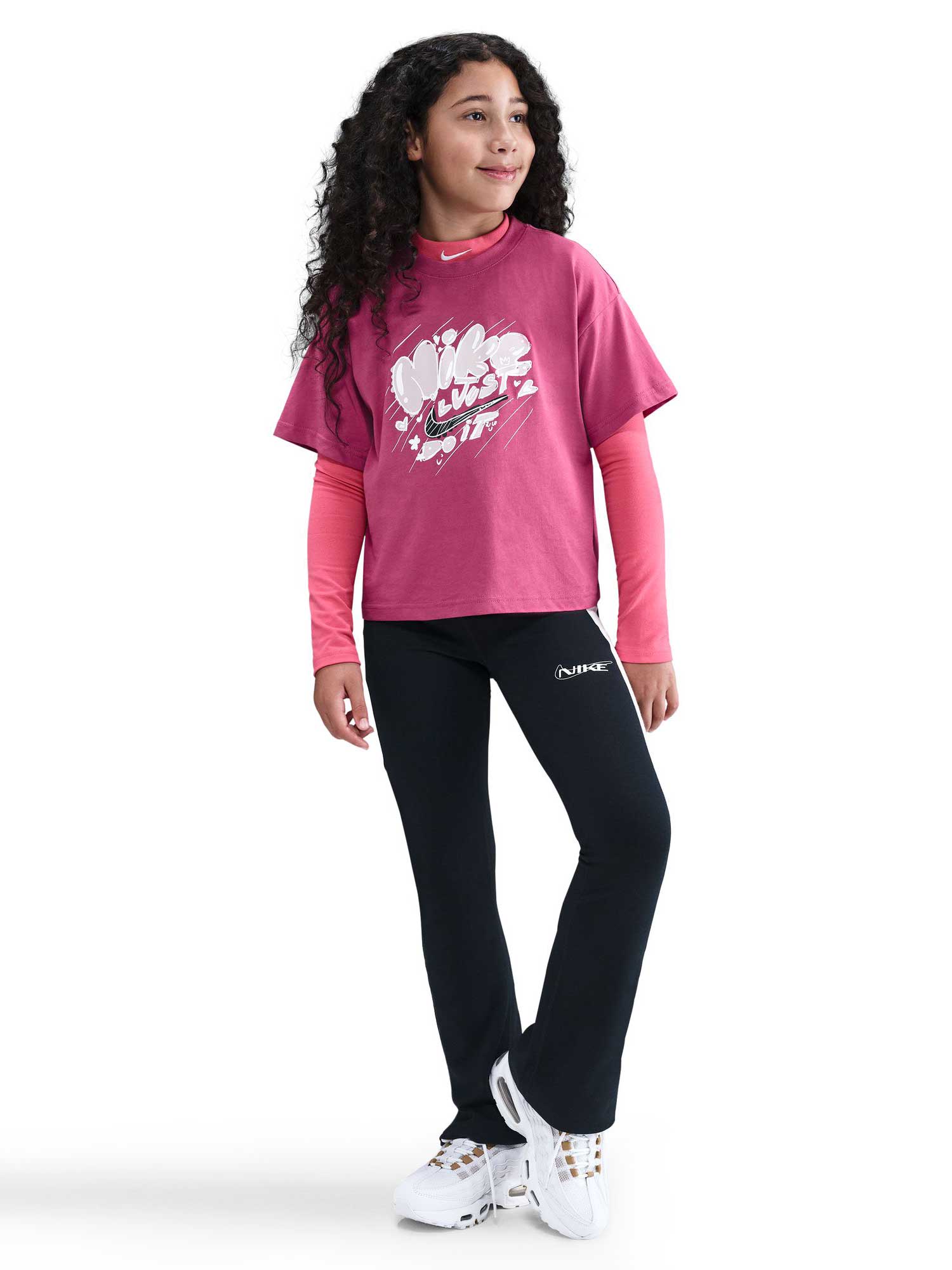 NIKE Тениска G NSW TEE ESSNTL DOODLE 2