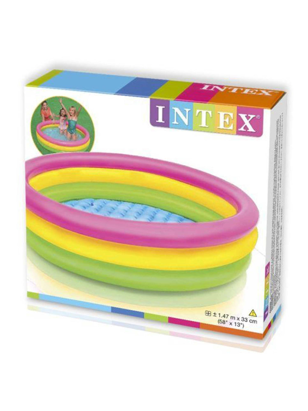 INTEX Детски надуваем басейн Sunset Glow