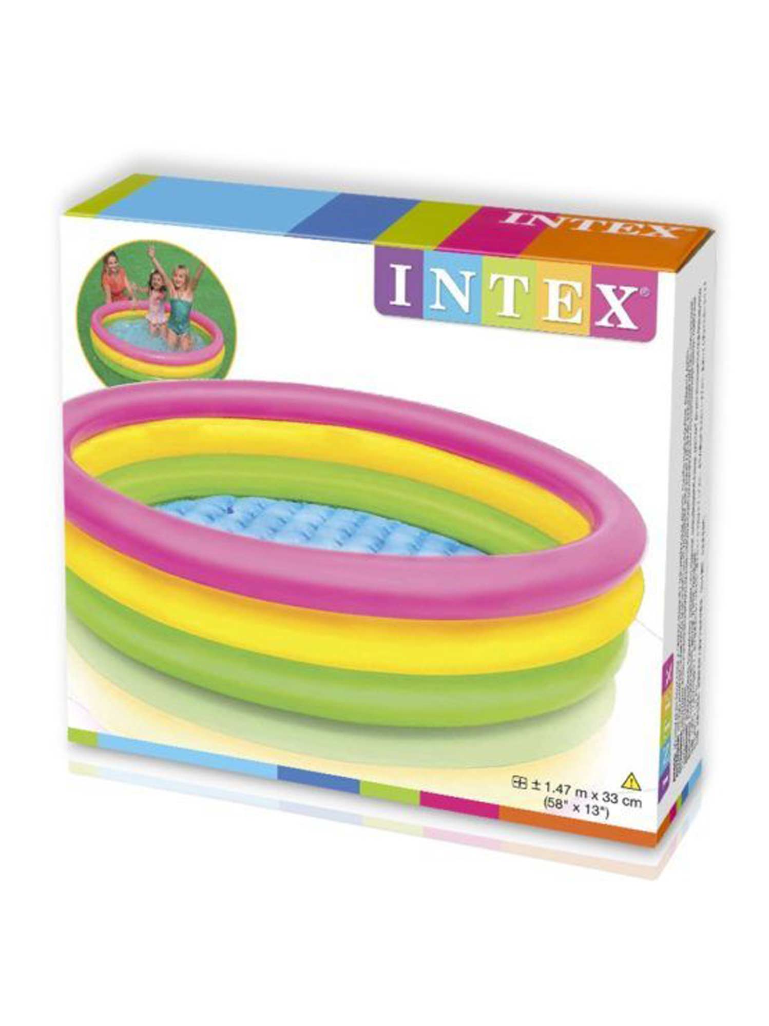 INTEX Детски надуваем басейн Sunset Glow