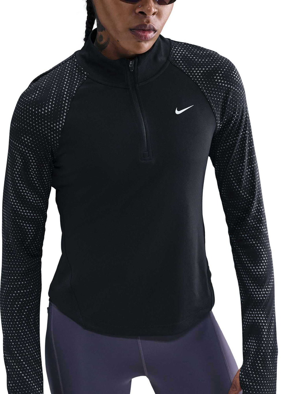 NIKE Блуза W NK TEMPO DF FLSH HZ