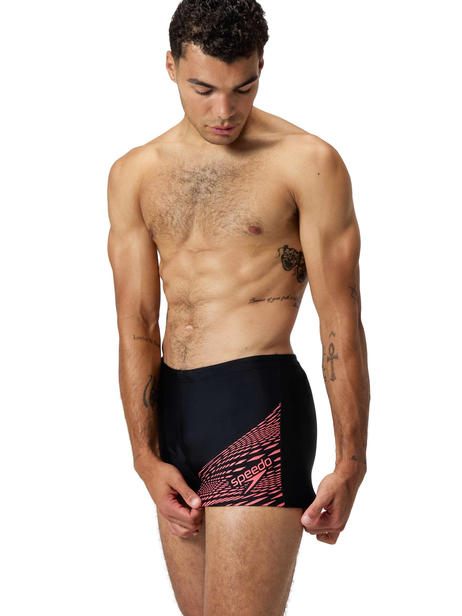 SPEEDO Бански MENS MEDLEY LOGO AQUASHORT