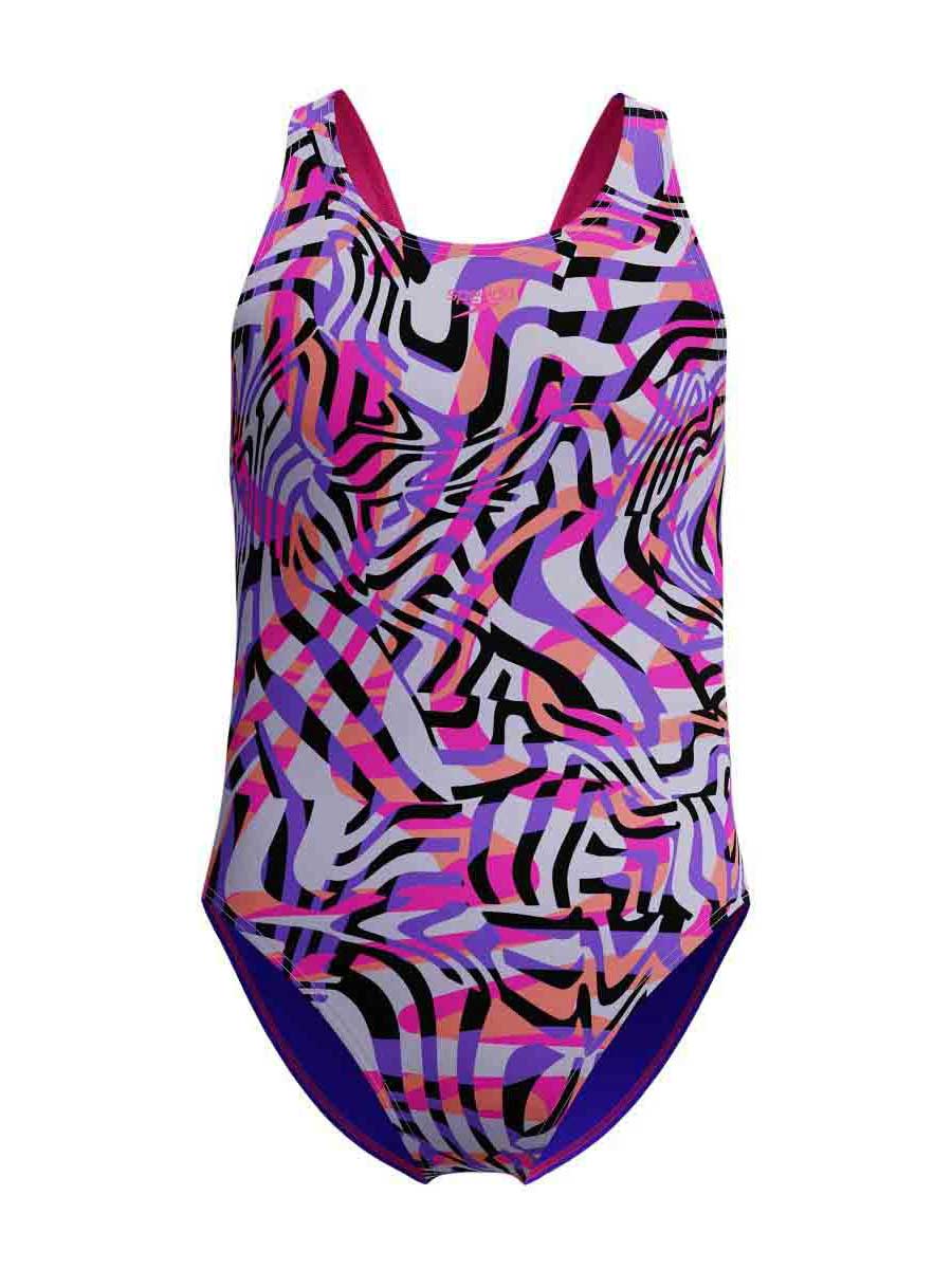 SPEEDO Цял бански PRT/DIGI LEADERBACK JF