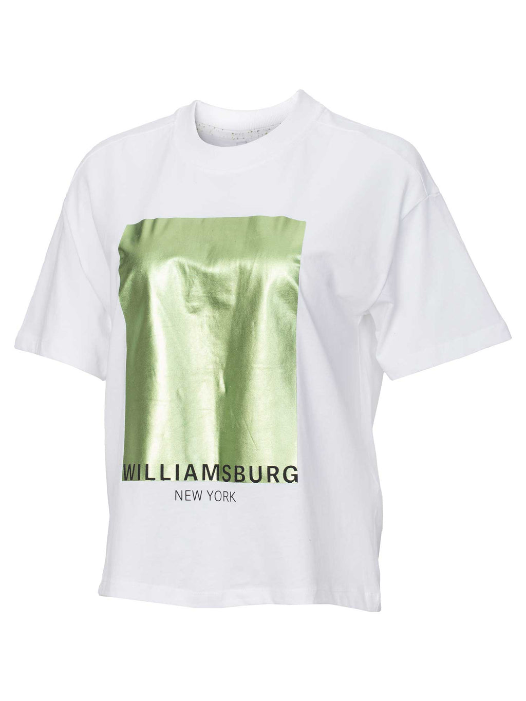 ONLY Тениска ONLSTINE S/S FOIL TOP BOX JRS