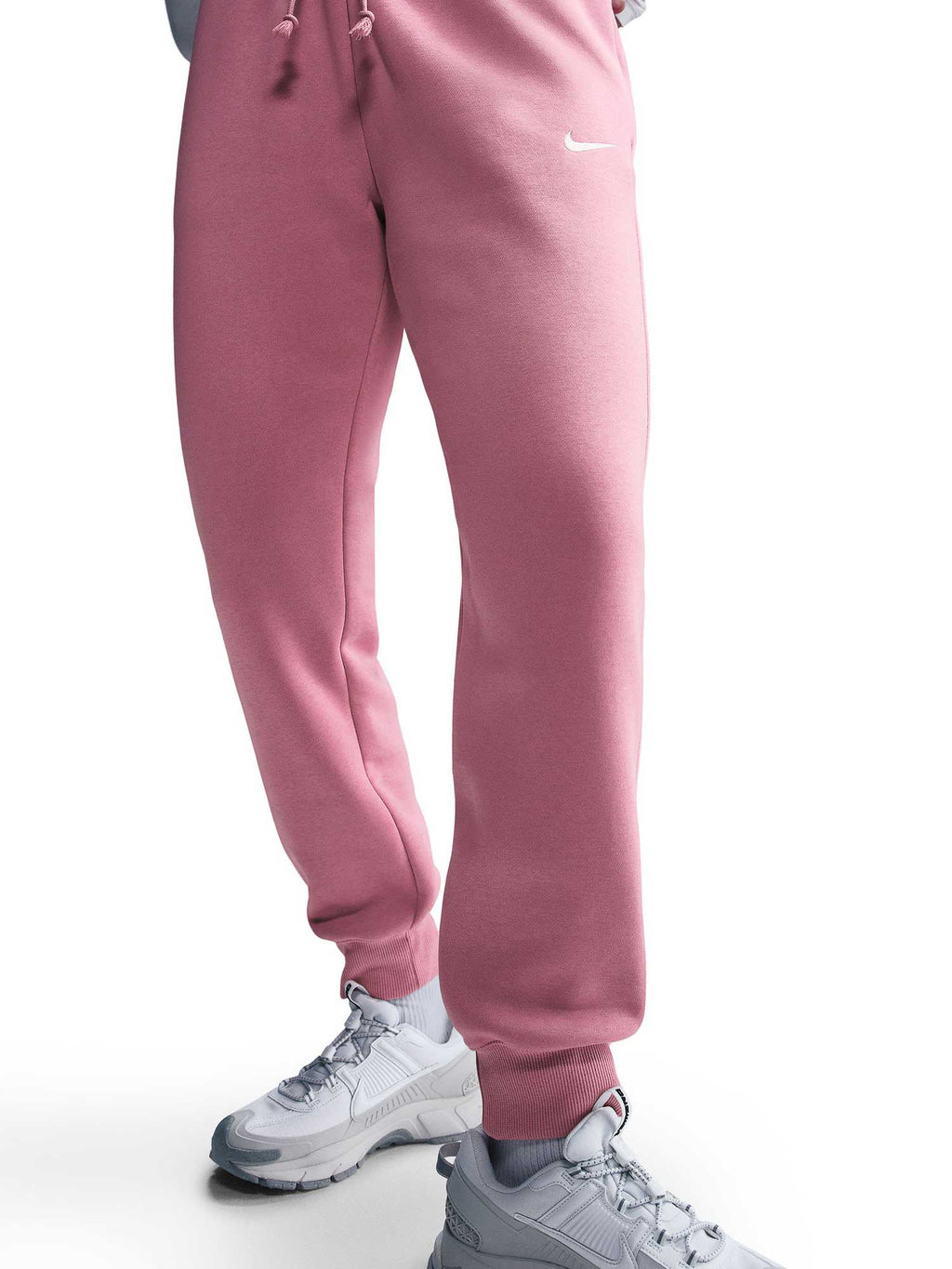 NIKE Спортно долнище W NSW PHNX FLC MR PANT STD