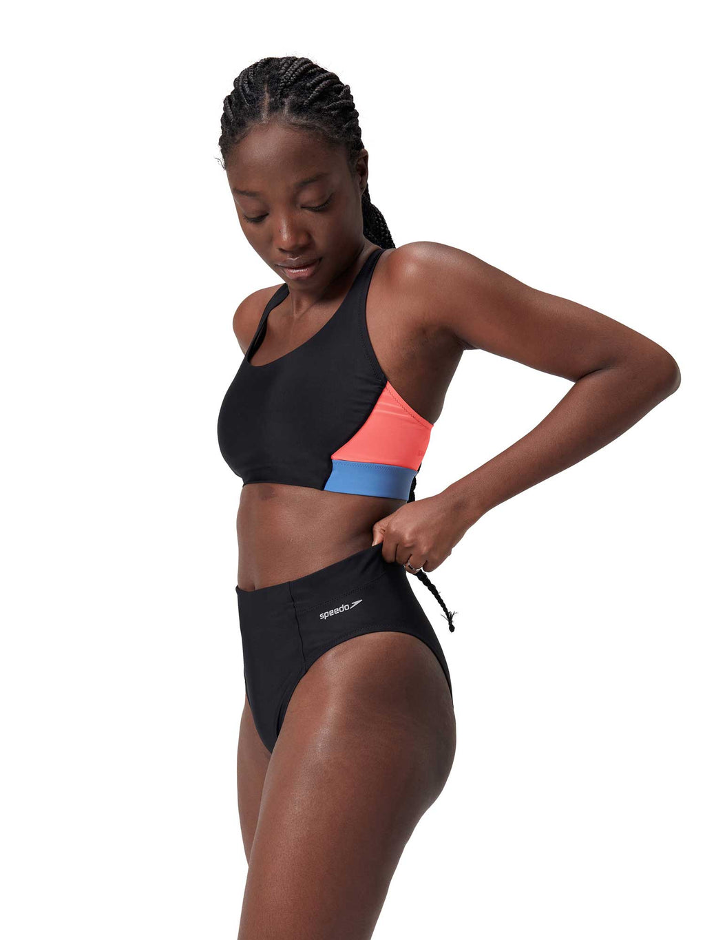 SPEEDO Бански долнище SOLID HI WAIST BTM