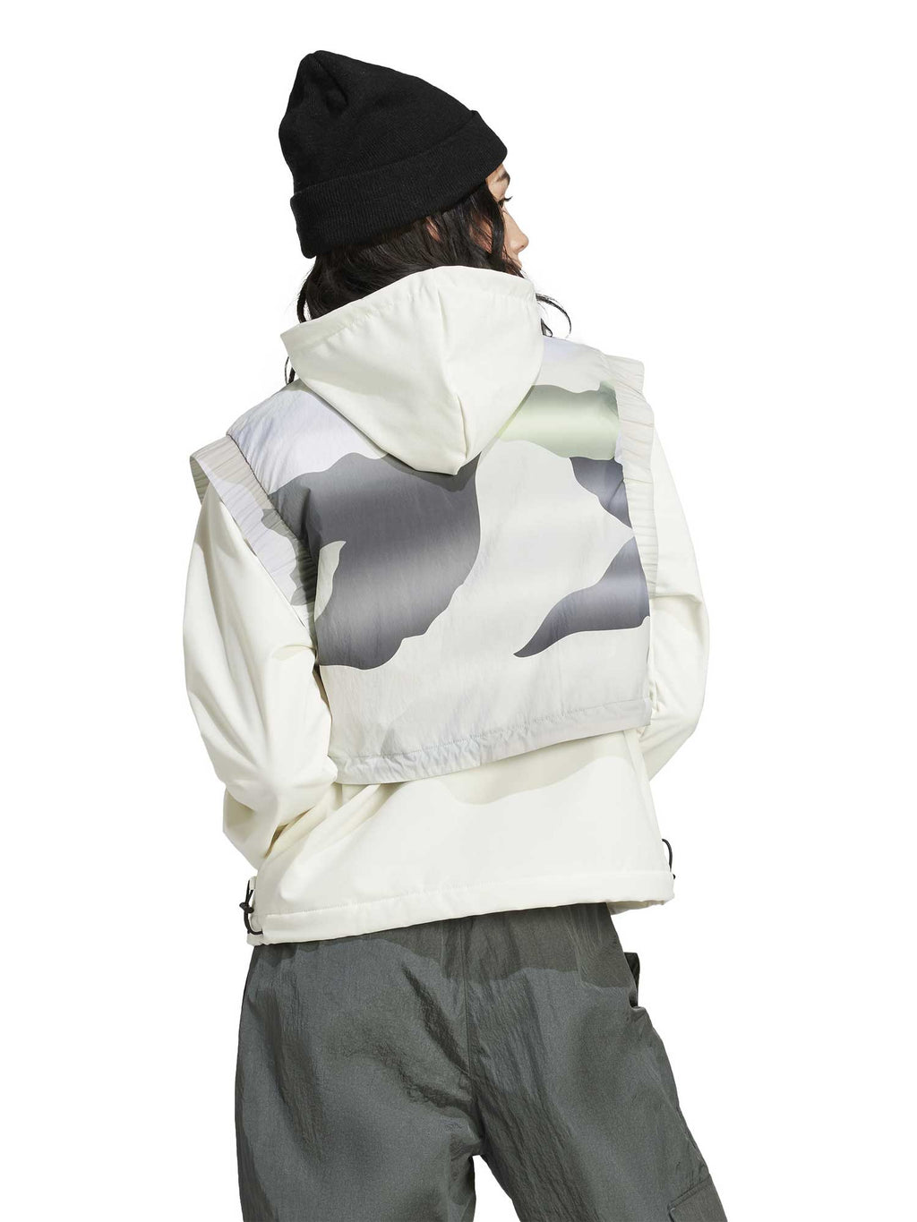ADIDAS SPORTSWEAR Елек City Escape Camo Print Crop Vest