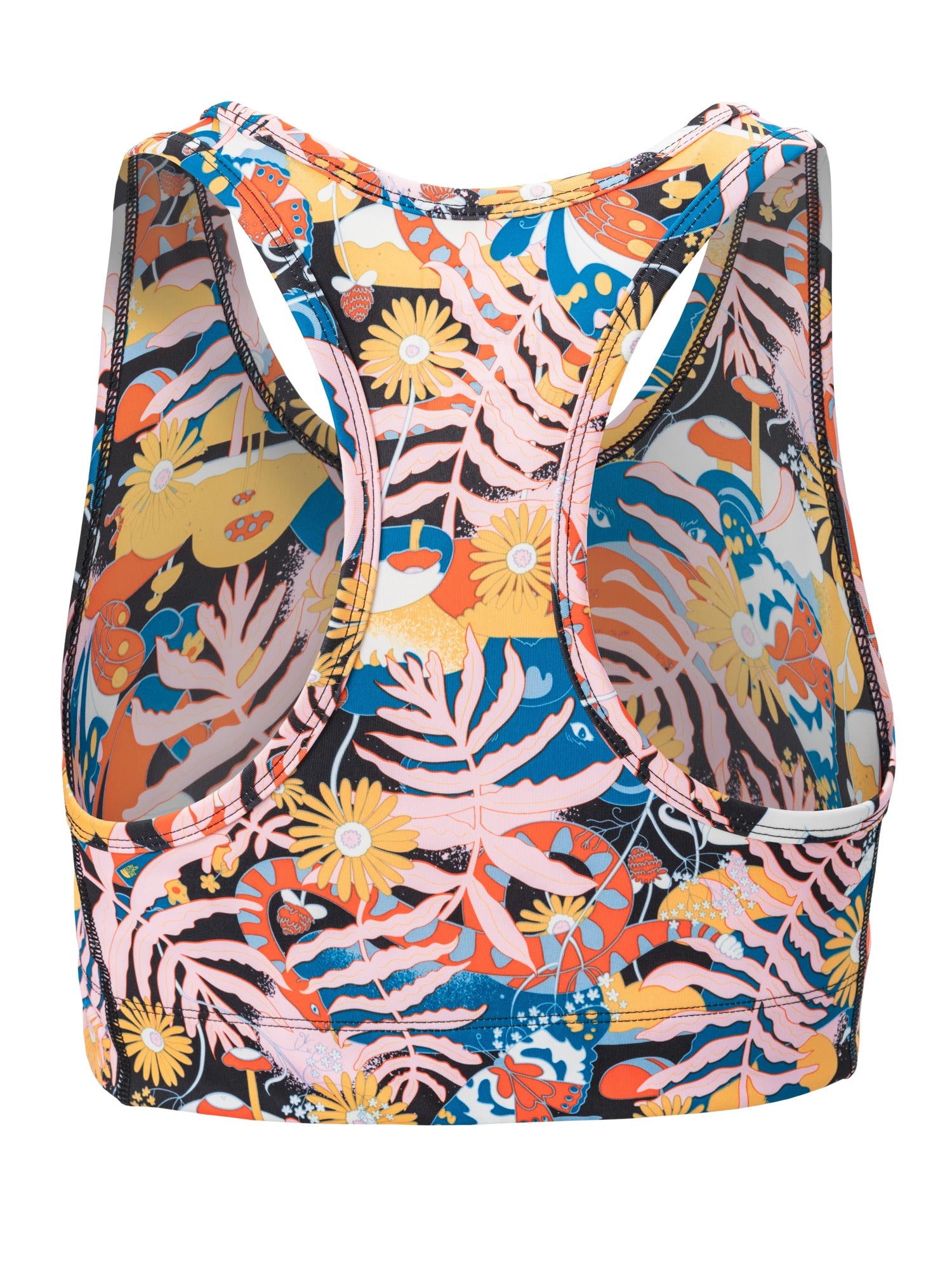 THE NORTH FACE Спортен сутиен W PRINTED MIDLINE