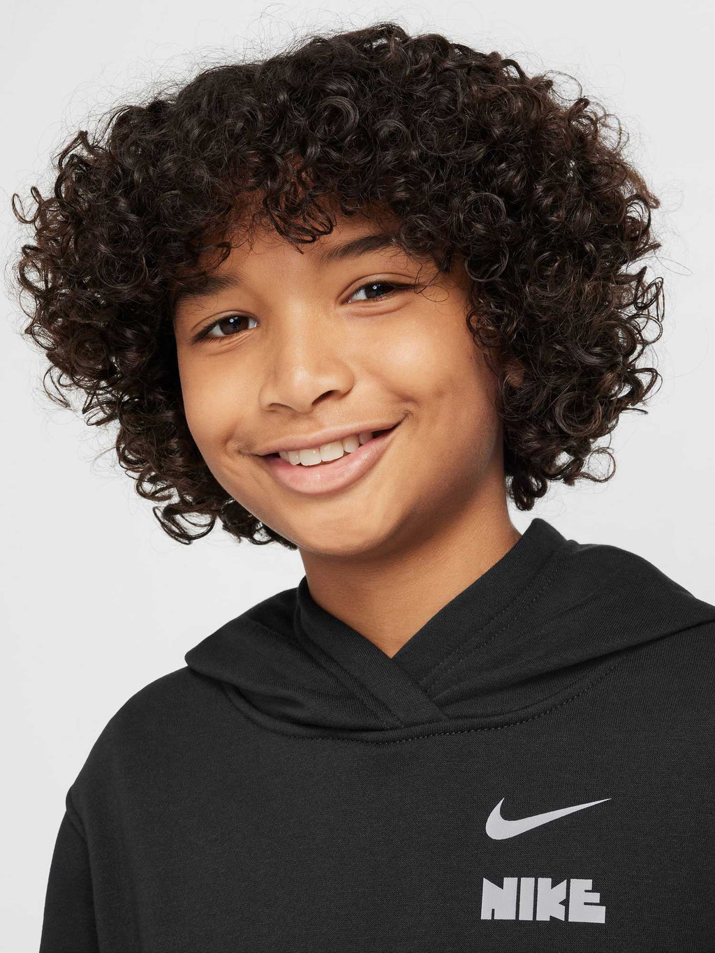 NIKE Суитшърт K NSW CLUB FLC HDY MLOGO