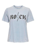 ONLY Тениска ONLNIKKY S/S BURNOUT TOP BOX JRS