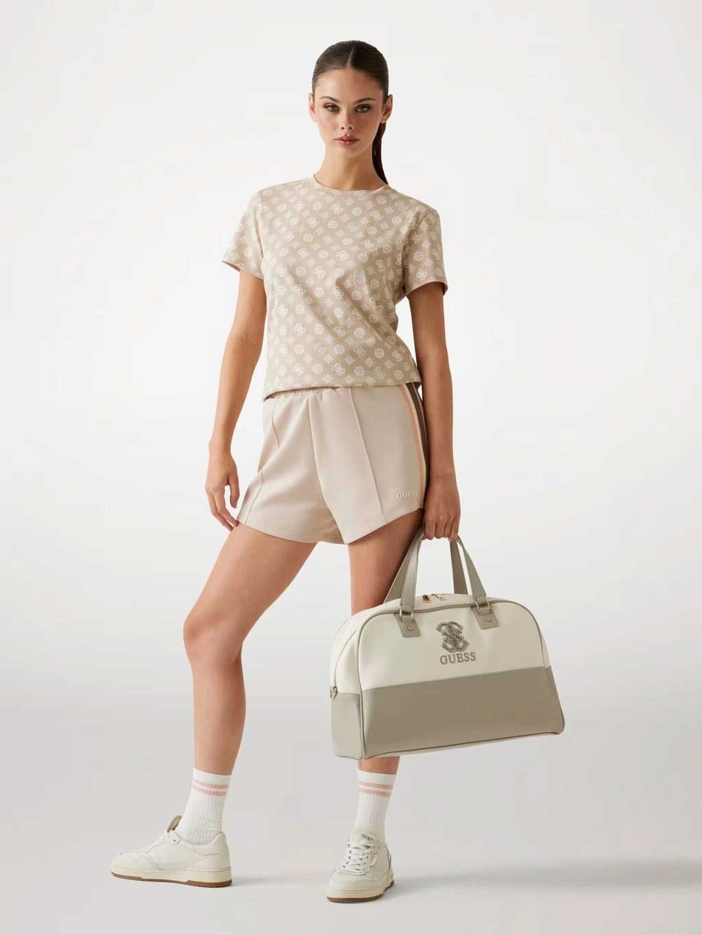 GUESS Тениска GLORIA PEONY SS T-SH