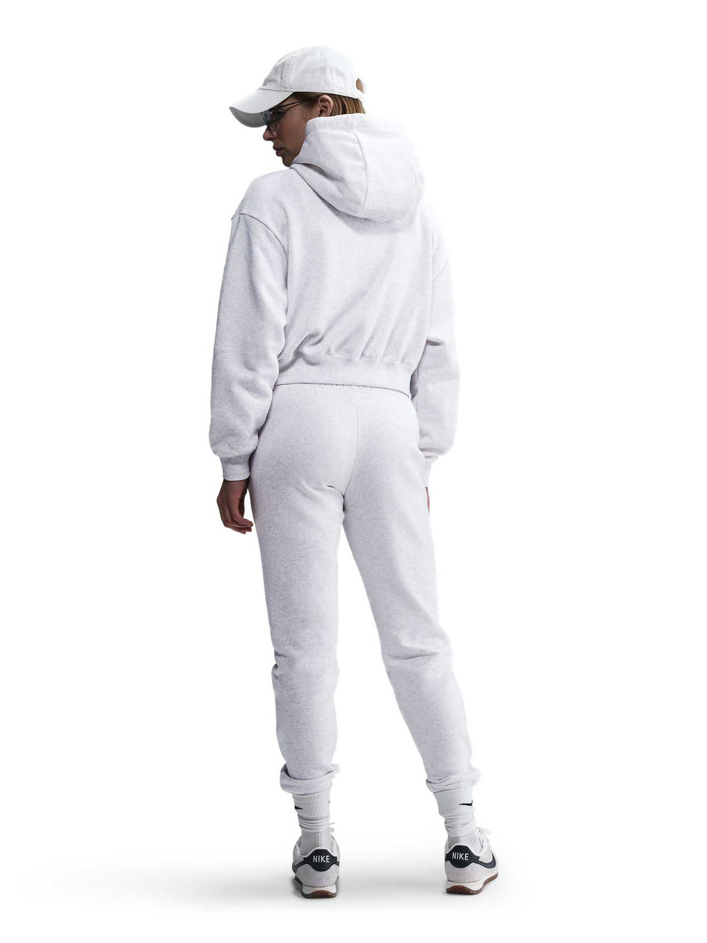 NIKE Спортно долнище W NSW CLUB FLC MR GFX STD PANT