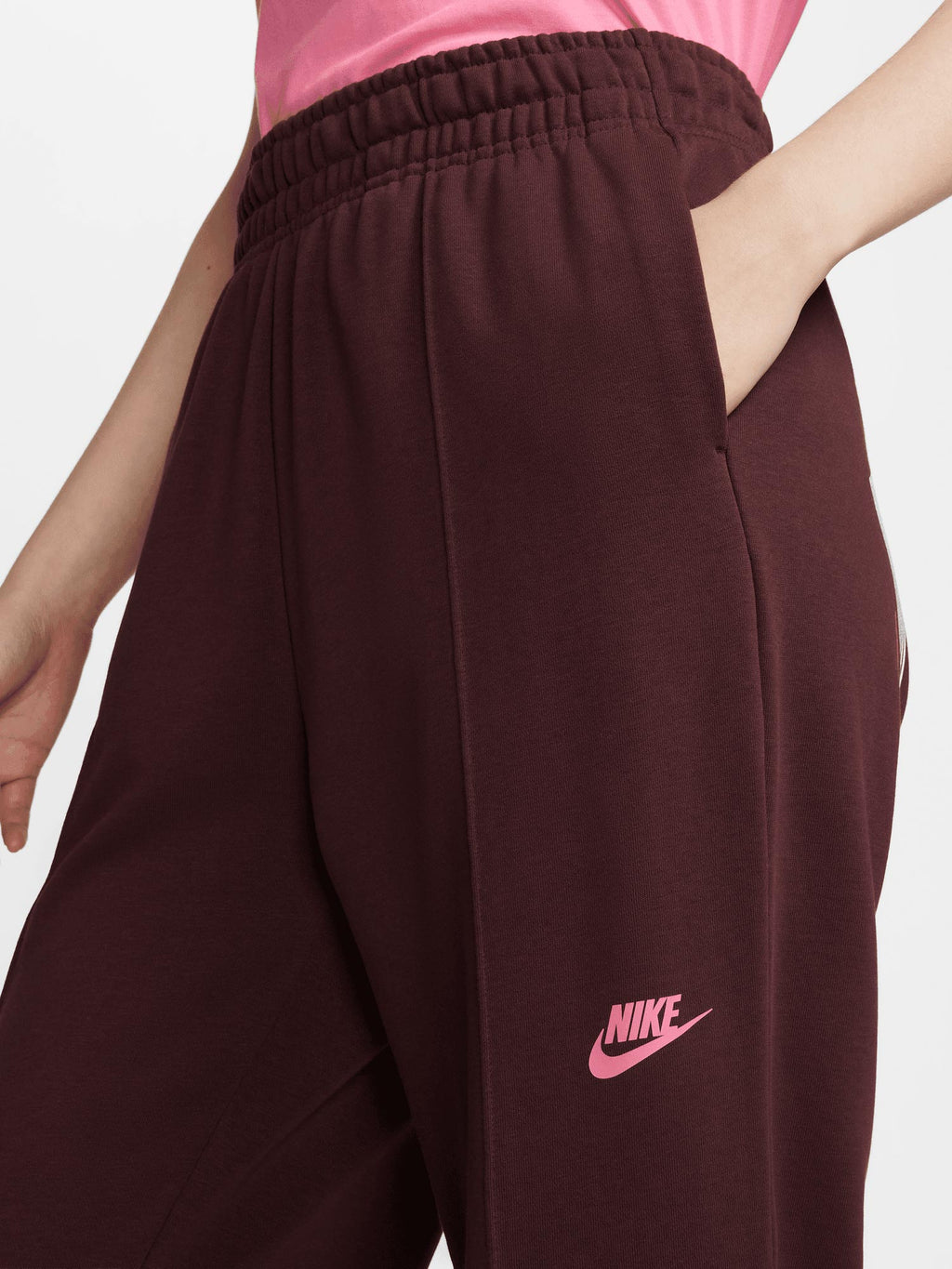 NIKE Спортно долнище W FT FLC OS DNC