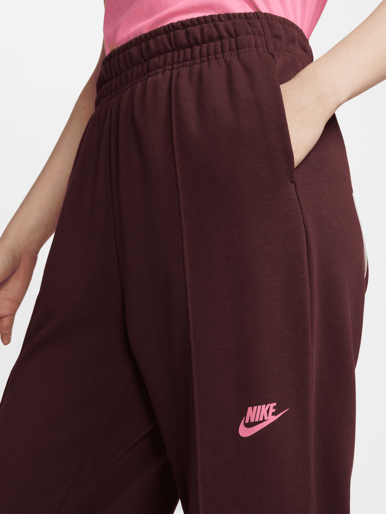 NIKE Спортно долнище W FT FLC OS DNC