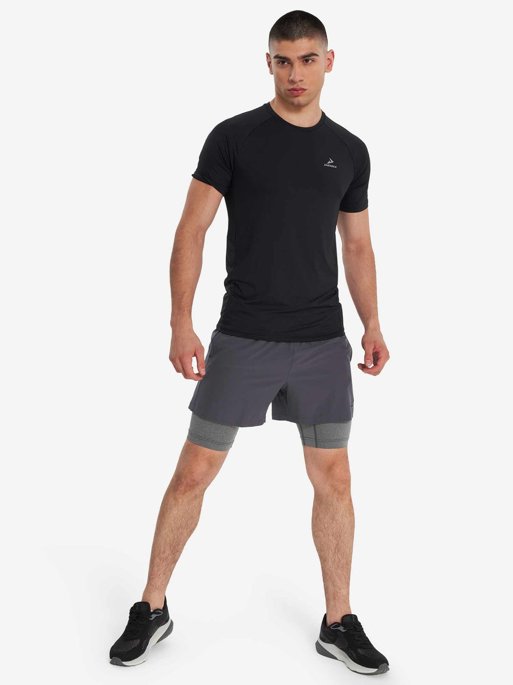 DEMIX Тениска M D Running Trail Short sleeve t-shirts