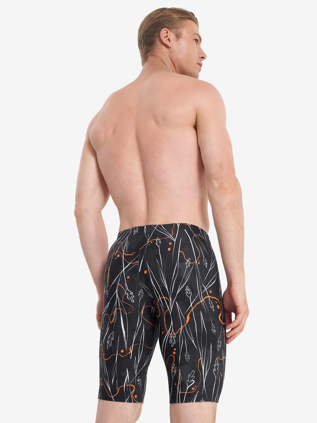 JOSS Бански Men's 42cm Training AOP Jammers