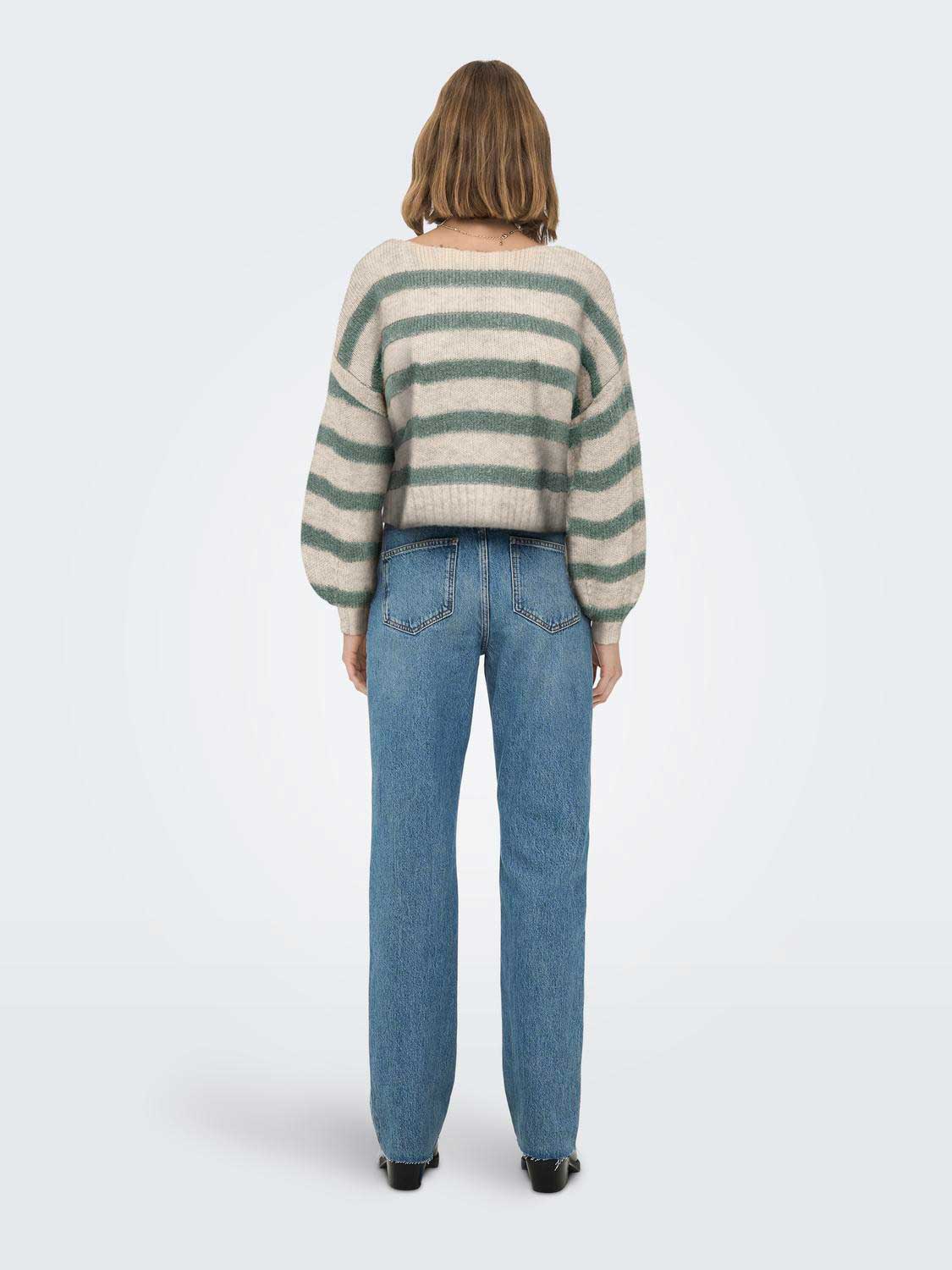 ONLY Пуловер ONLAYA LIFE L/S BOATNECK PULL CC KNT