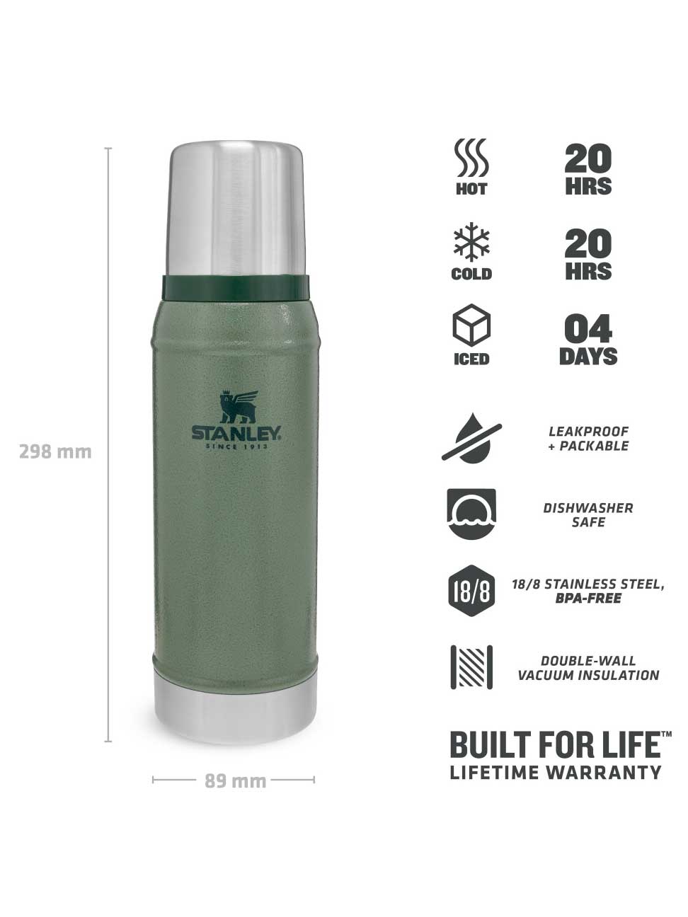 STANLEY Термо бутилка The Legendary - 0.75L