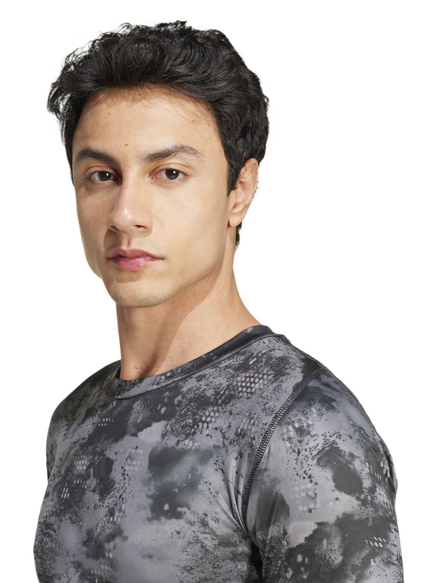 ADIDAS PERFORMANCE Тениска TECHFIT TRAINING AOP T-SHIRT