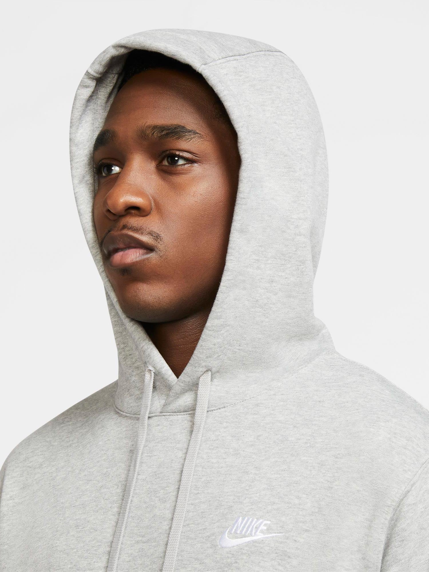 NIKE Суитшърт M CLUB HOODIE PO FT