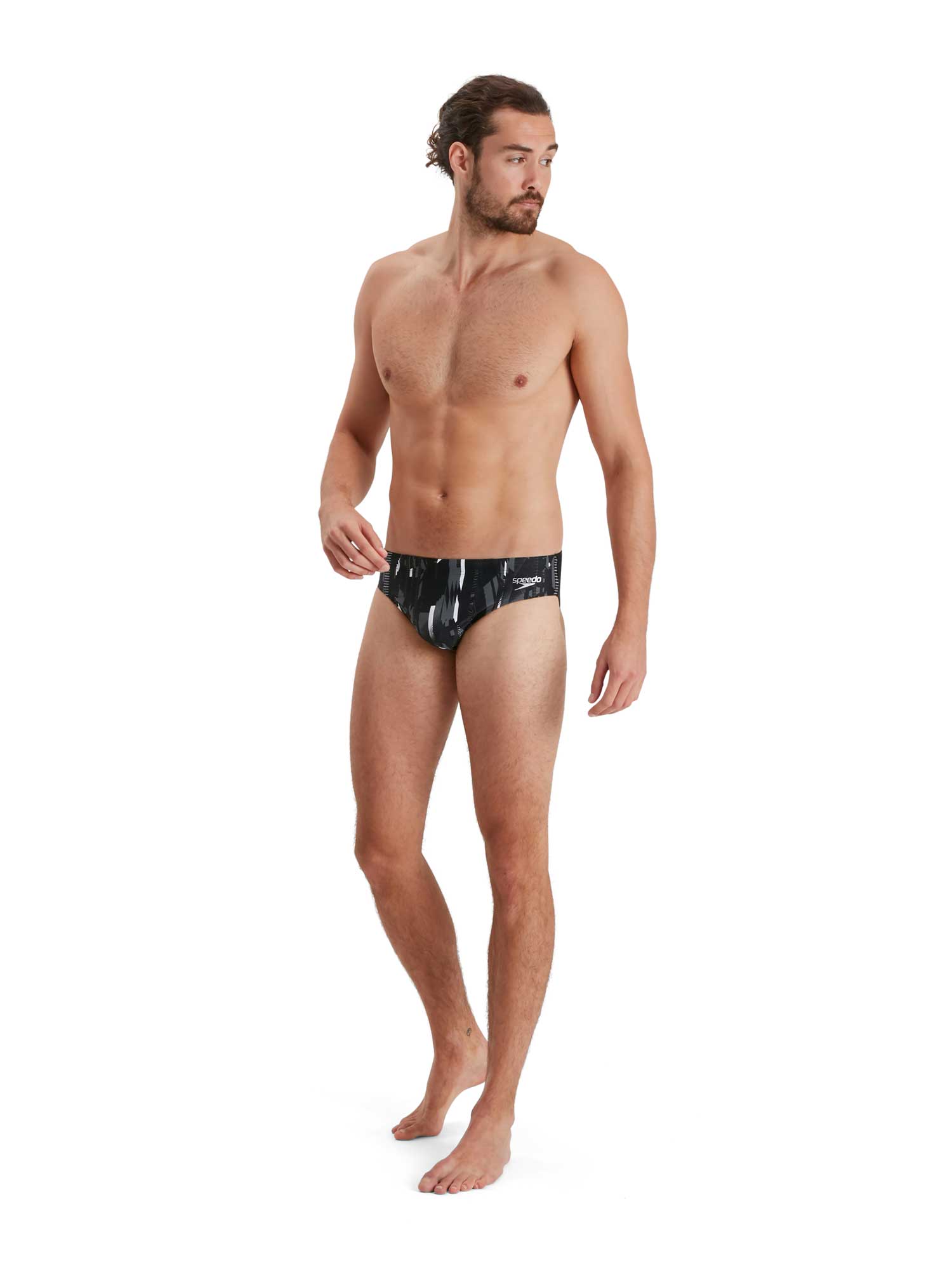SPEEDO Бански TECH LOGO 7CM BRF