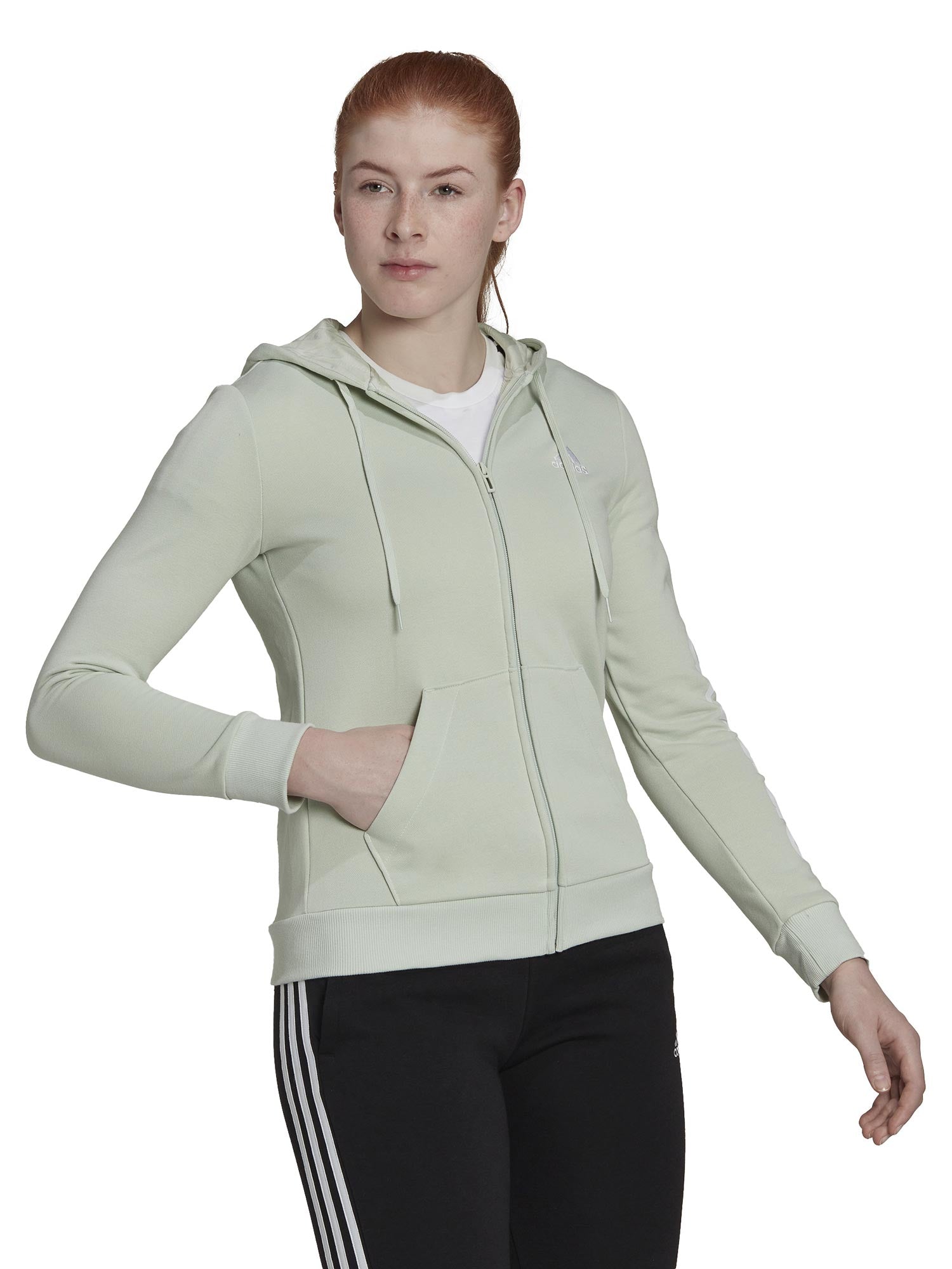 ADIDAS SPORTSWEAR Суитшърт Essentials Logo Full-Zip