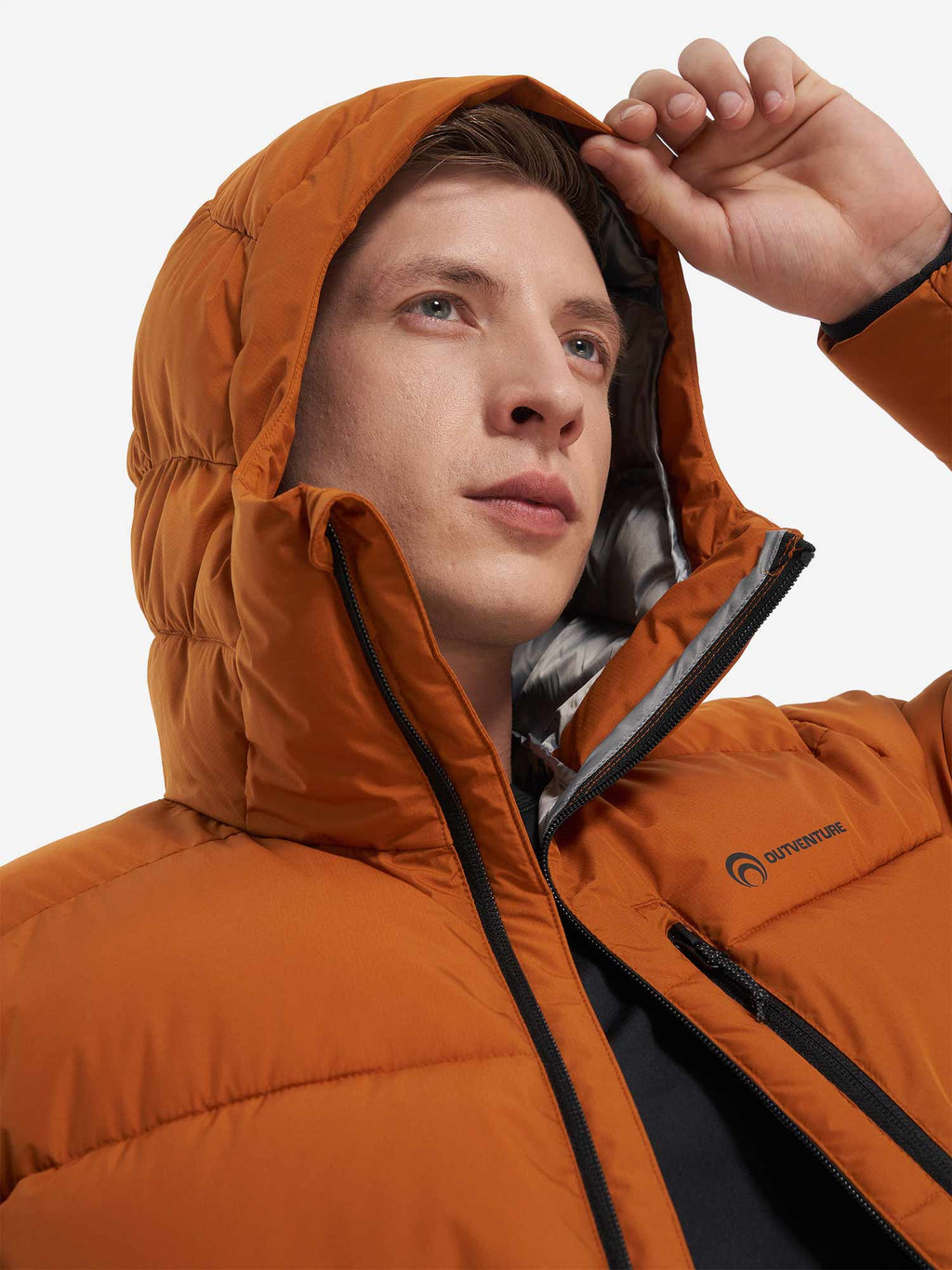 OUTVENTURE Яке Hiking Men's Faux Down Jacket