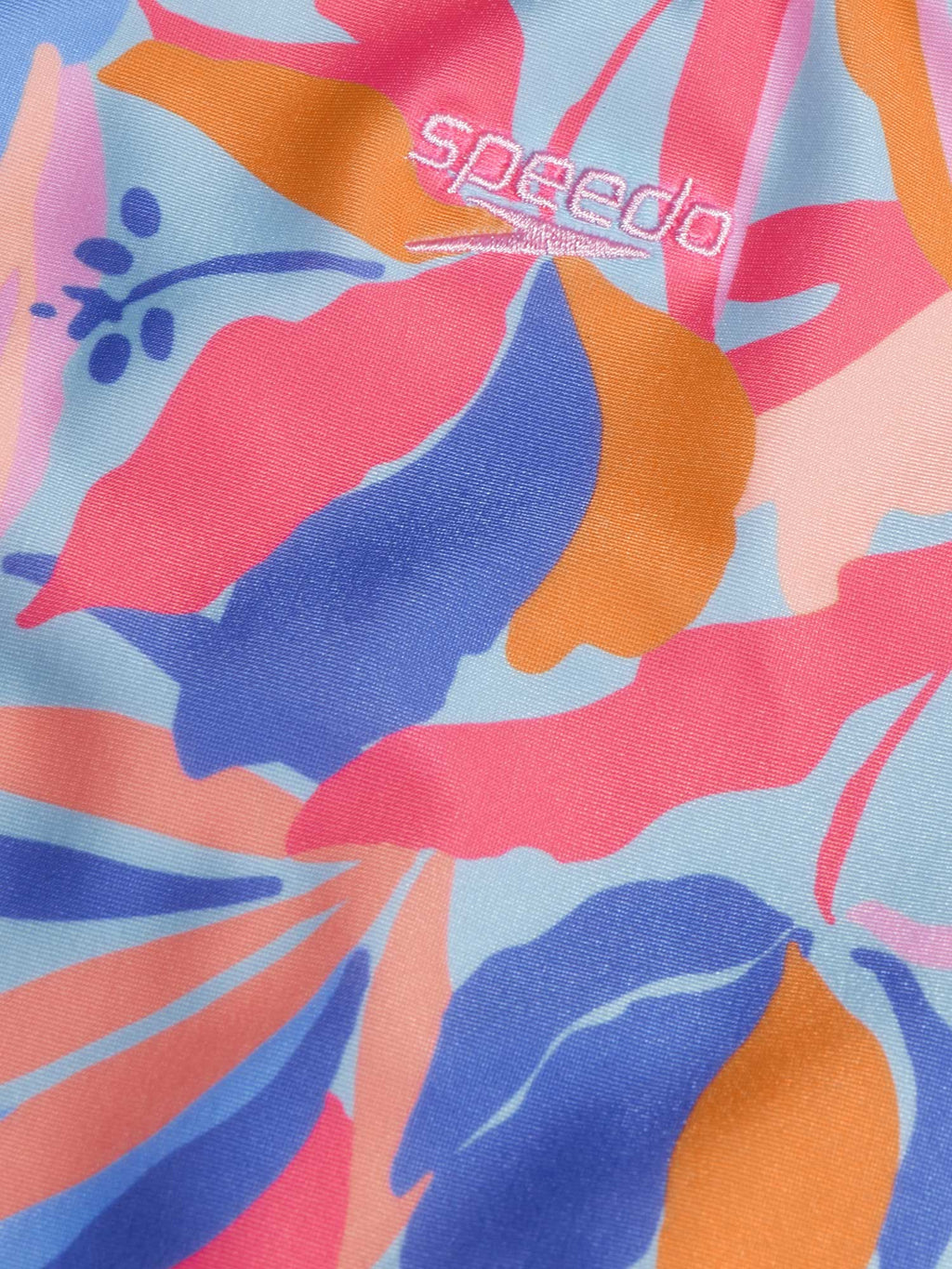 SPEEDO Цял бански GIRLS PRINTED TWINSTRAP