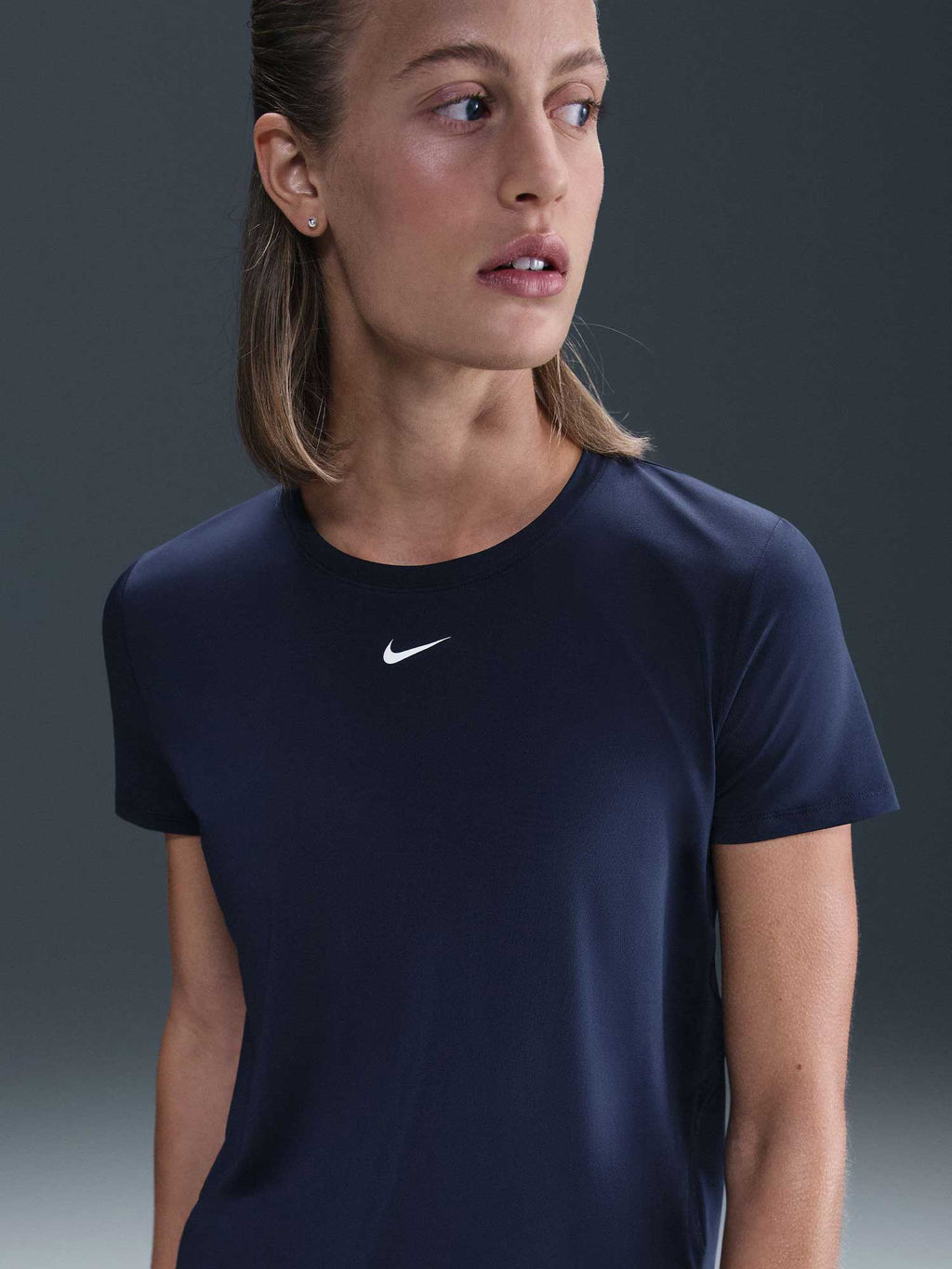NIKE Тениска W NK ONE CLASSIC DF SS TOP WT