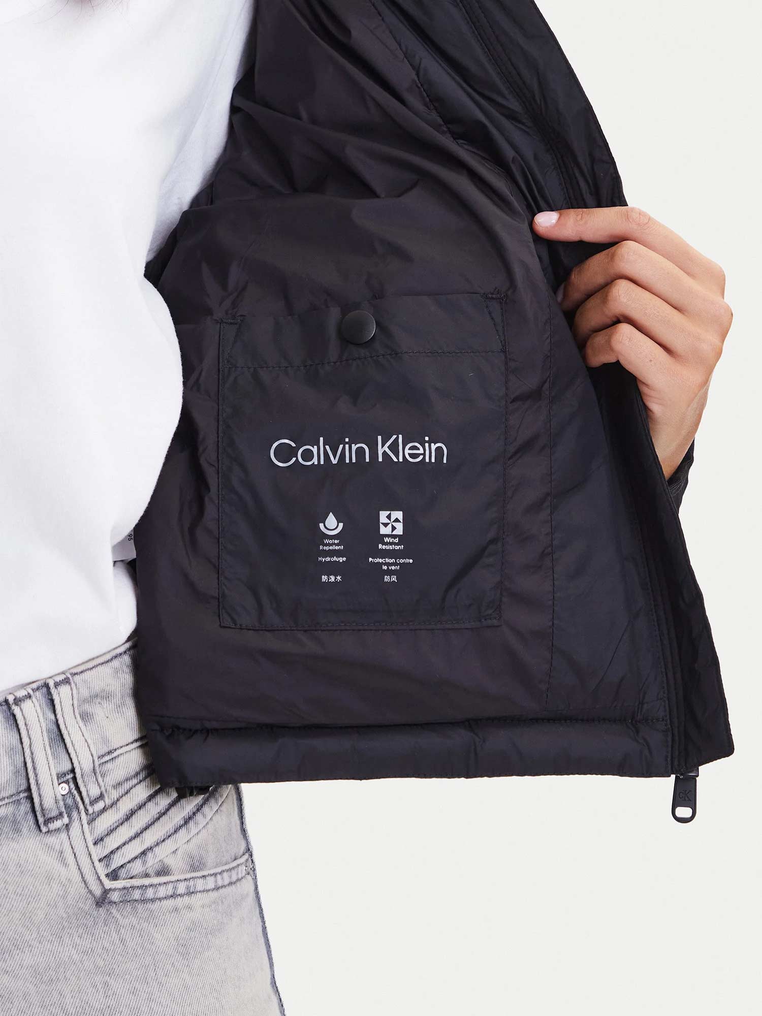 Calvin Klein Jeans Яке GRAPHIC LOGO PUFFER JACKET