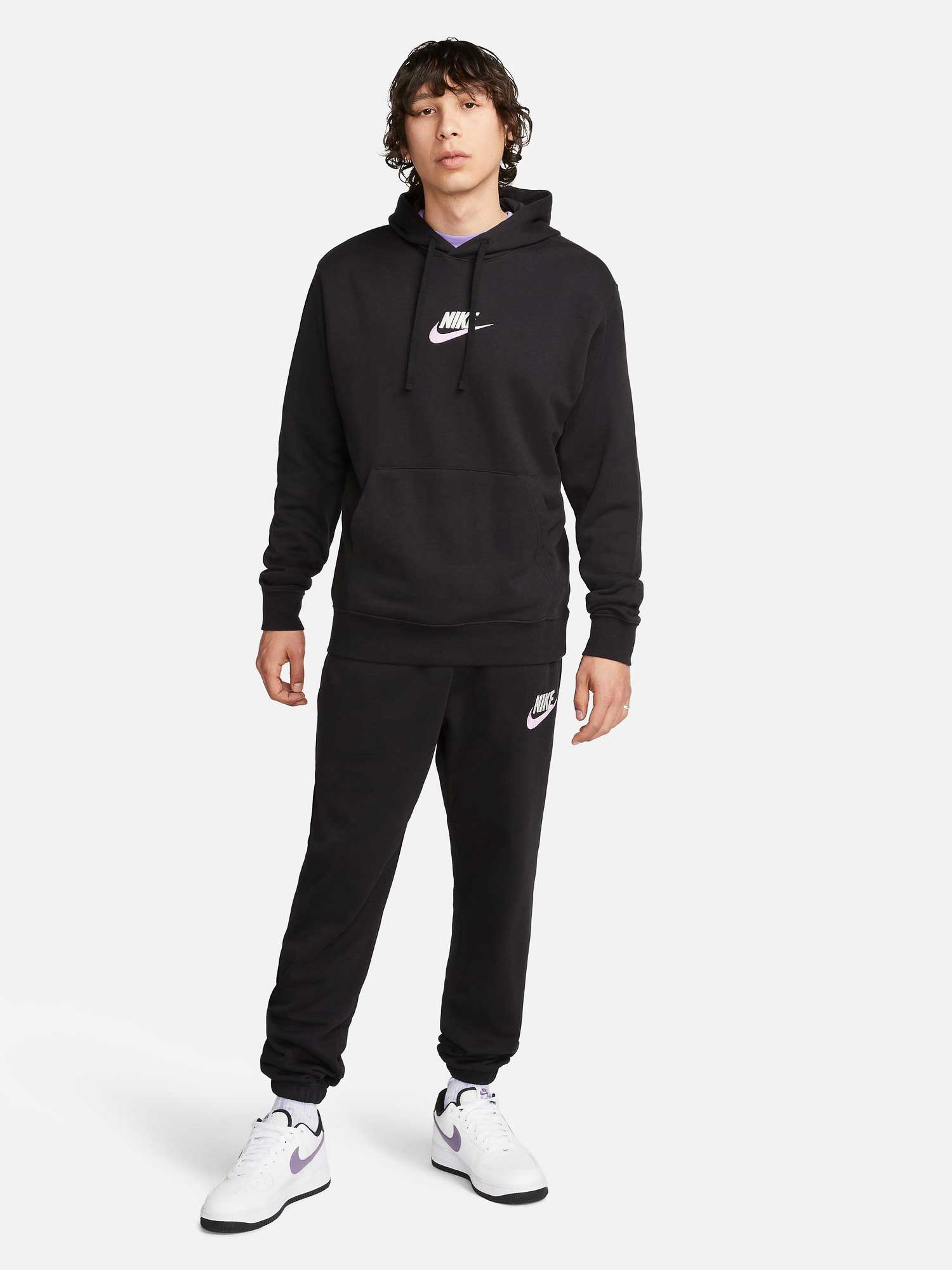 NIKE Суитшърт M NK CLUB+ FT PO HOODIE LBR