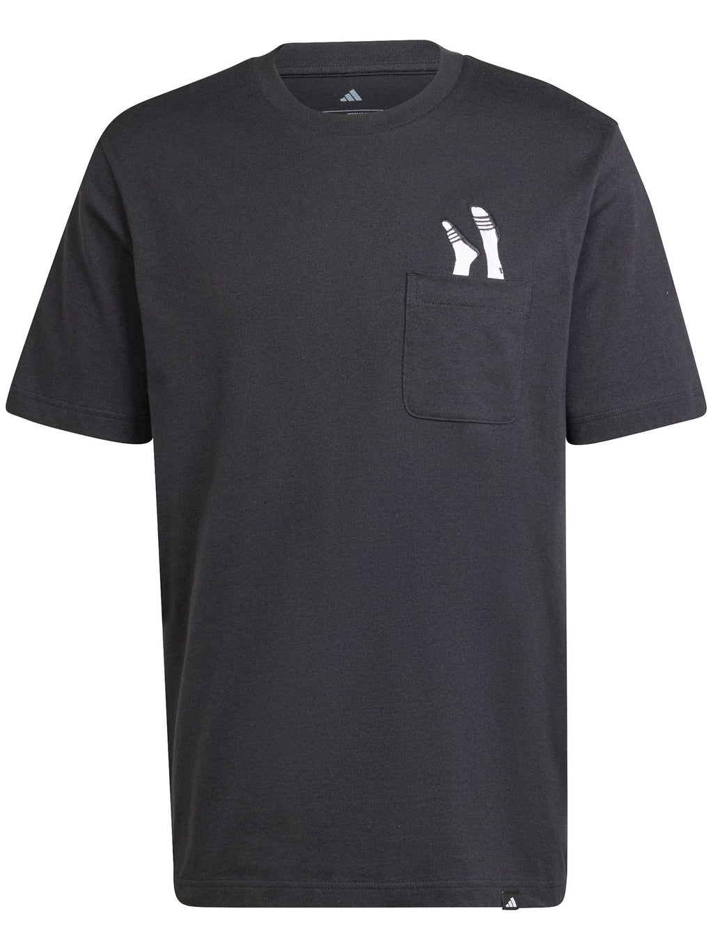 ADIDAS SPORTSWEAR Тениска Lounge Slides Graphic Pocket T-Shirt