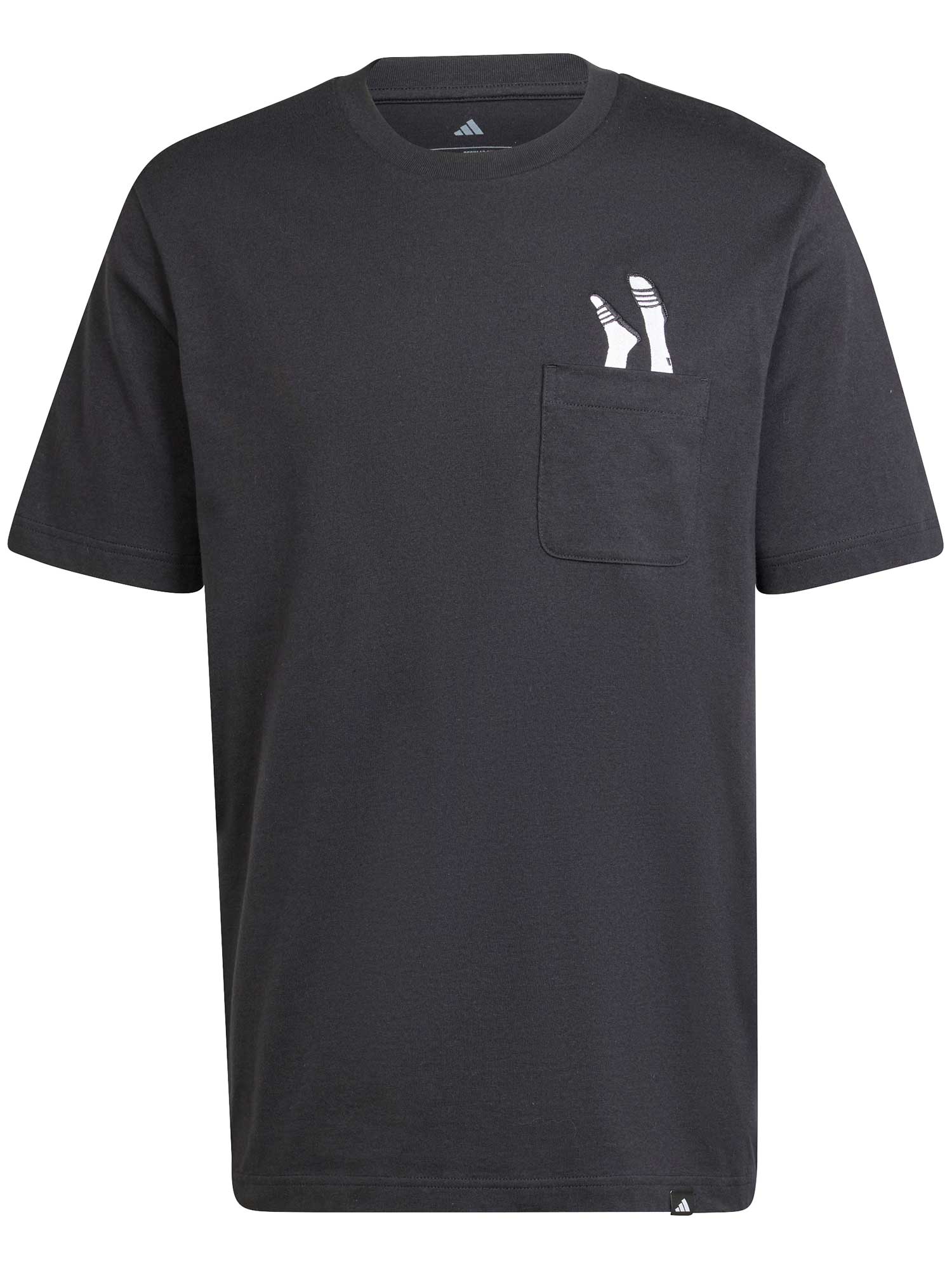 ADIDAS SPORTSWEAR Тениска Lounge Slides Graphic Pocket T-Shirt