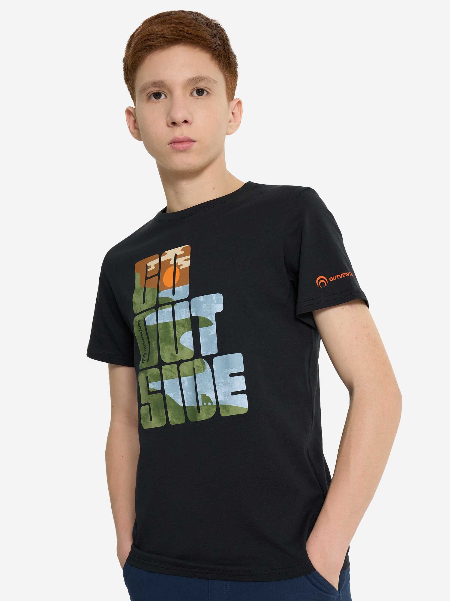 OUTVENTURE Тениска Travel Boys Short sleeve T-shirt