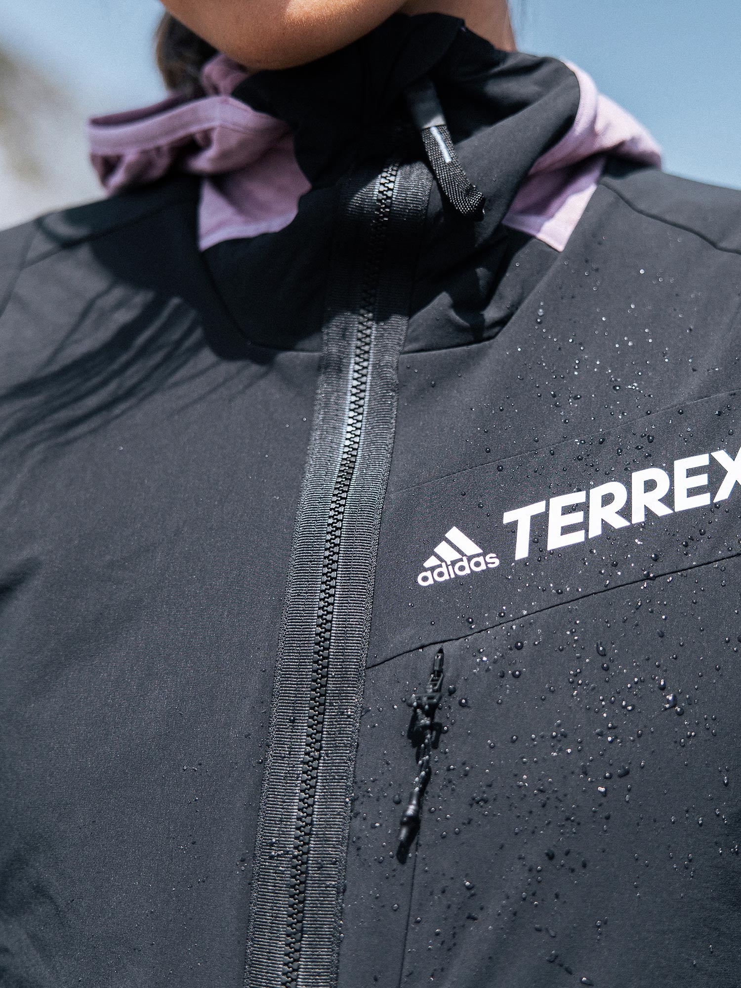 ADIDAS PERFORMANCE Ветровка Techrock Flooce Wind Hooded