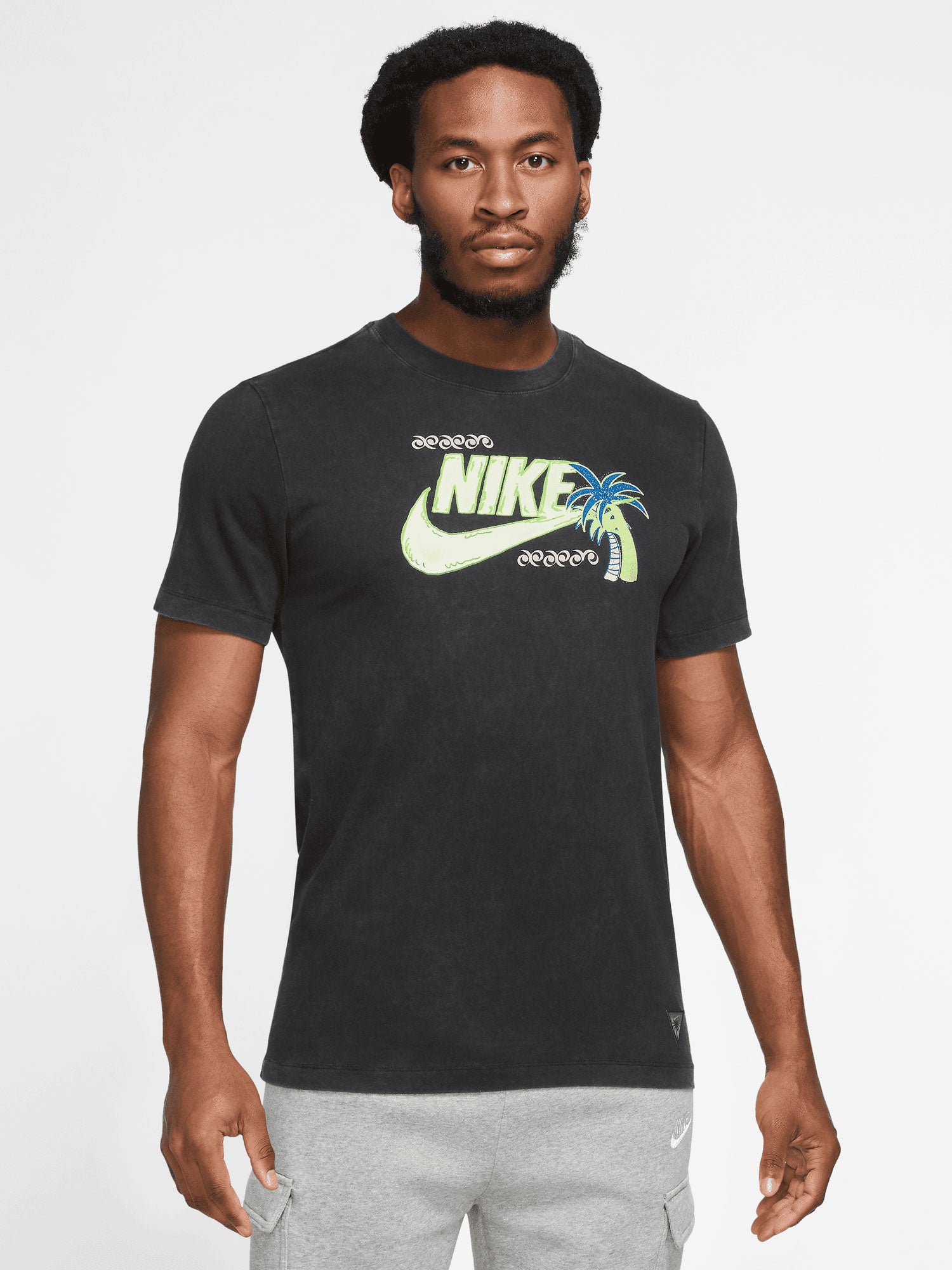 NIKE Тениска M NSW BEACH PARTY HBR