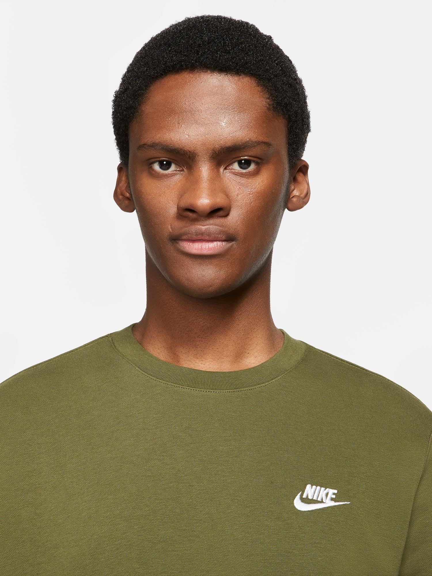 NIKE Блуза M CLUB CRW FT