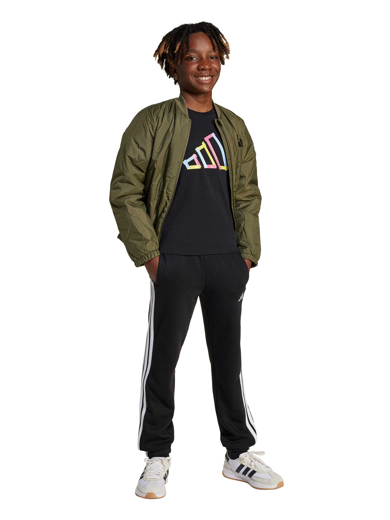 ADIDAS SPORTSWEAR Тениска Tech Logo Graphic T-Shirt Kids