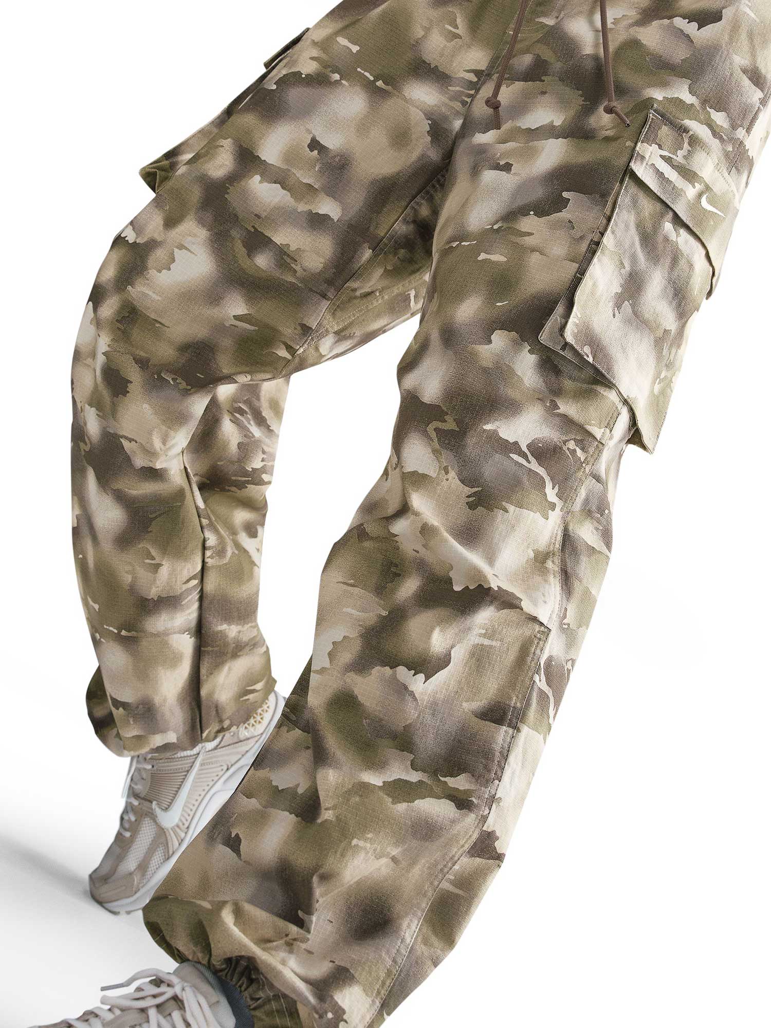 NIKE Спортно долнище W NSW CAMO CARGO PANT DANCE